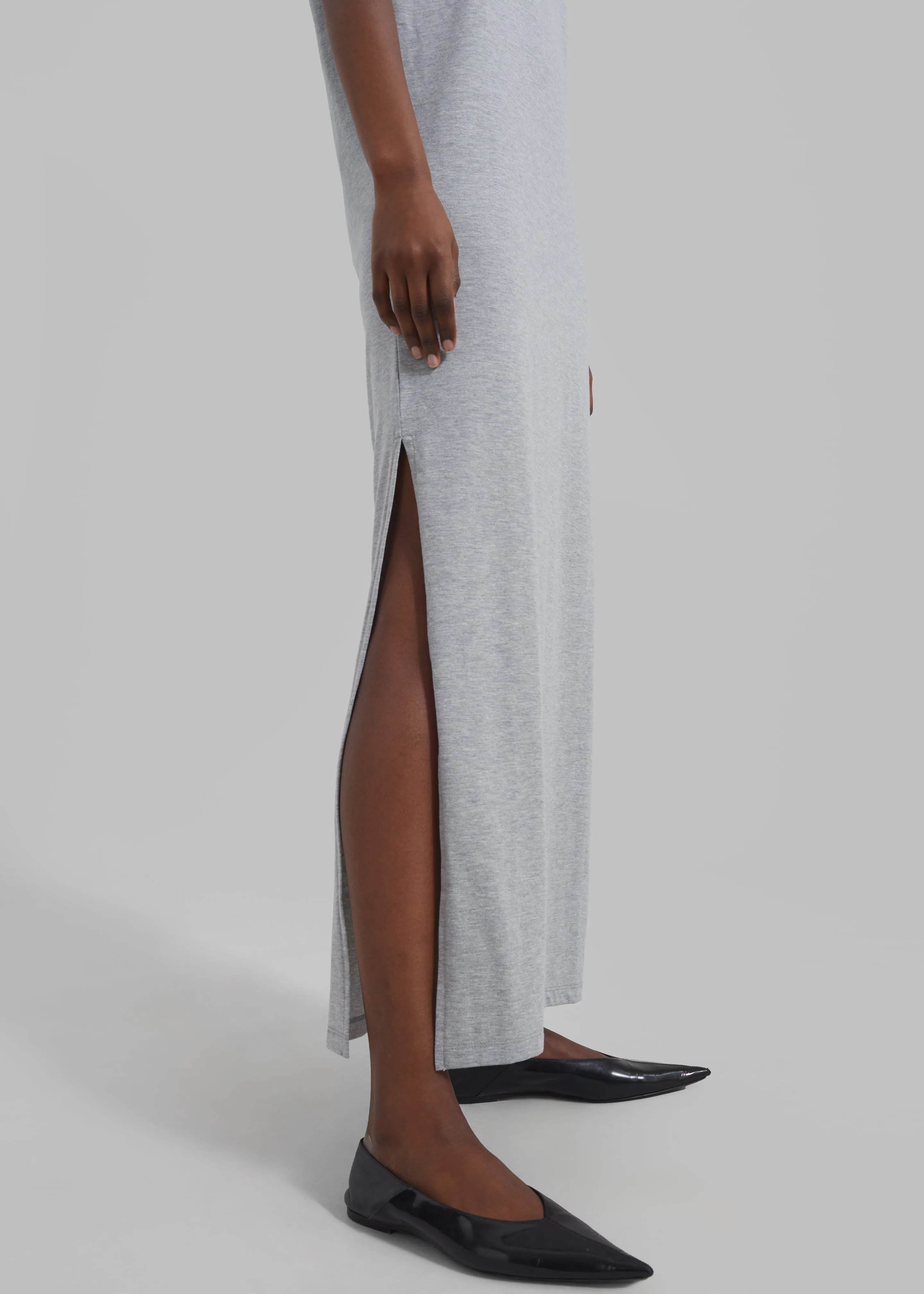 Maya T-Shirt Dress - Grey sold by Frankie Shop product image thumbnail 4