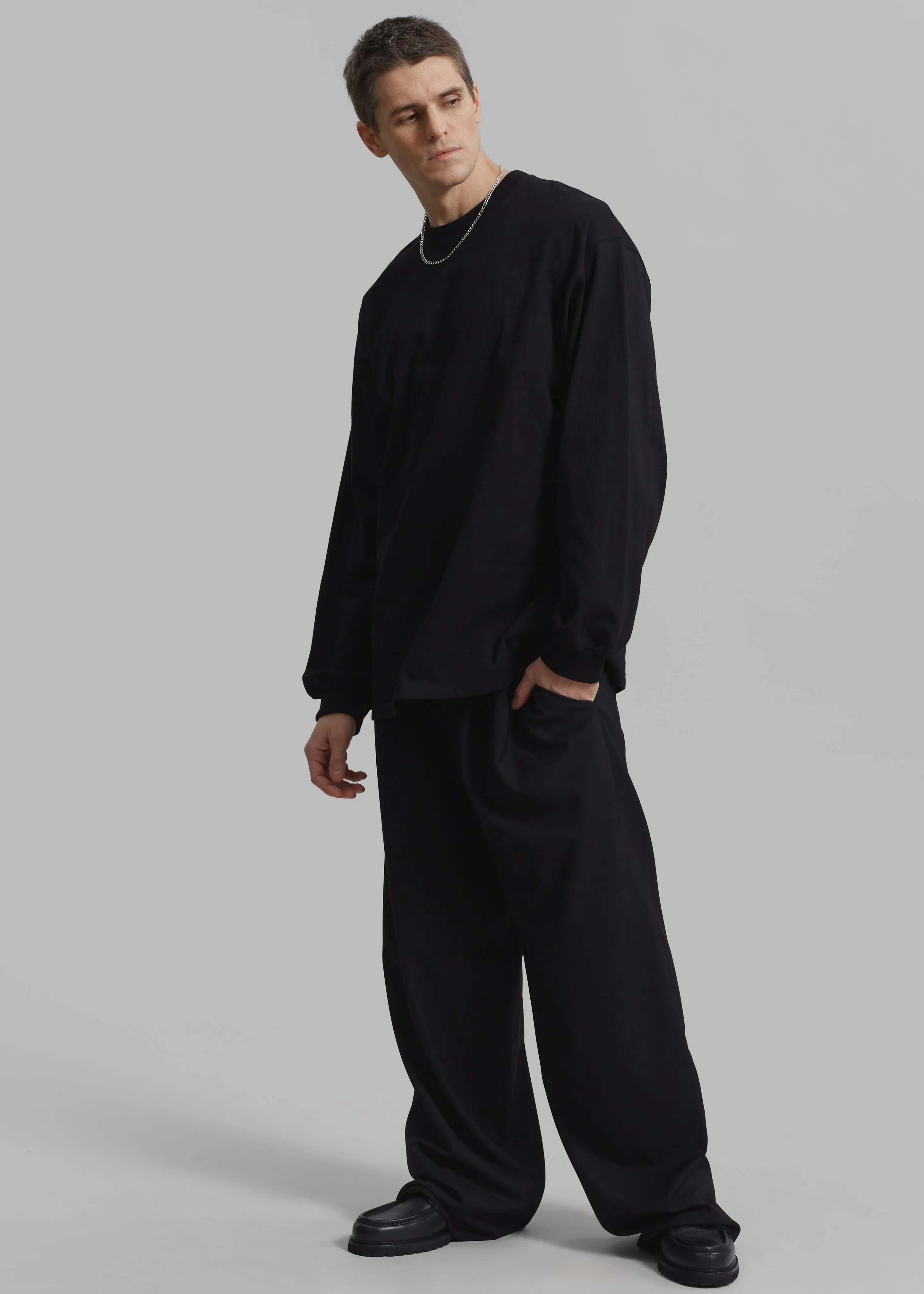 Peyton Pleated Pants - Black sold by Frankie Shop product image thumbnail 4