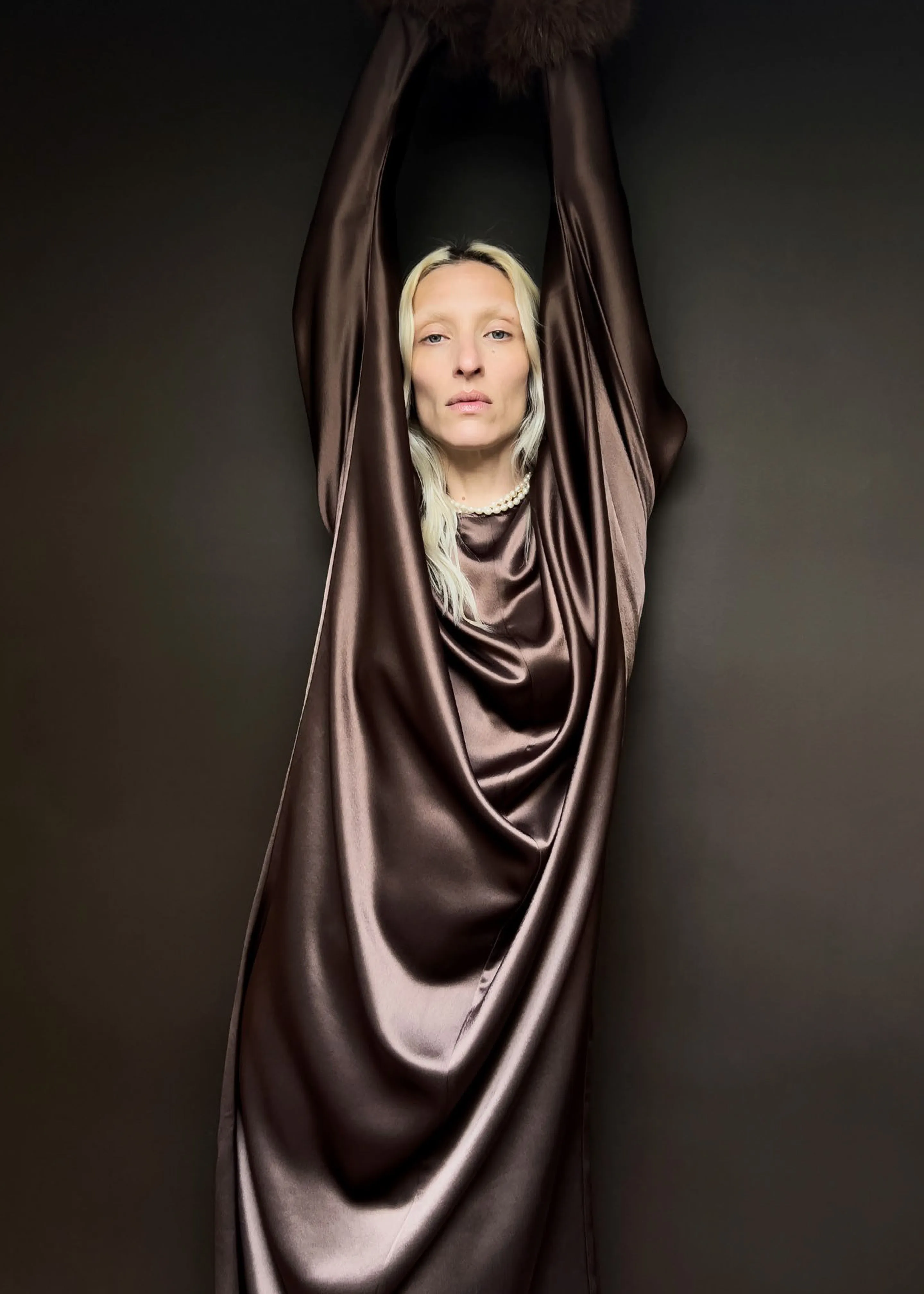 By Malene Birger Odelle Maxi Dress - Warm Brown sold by Frankie Shop product image thumbnail 2