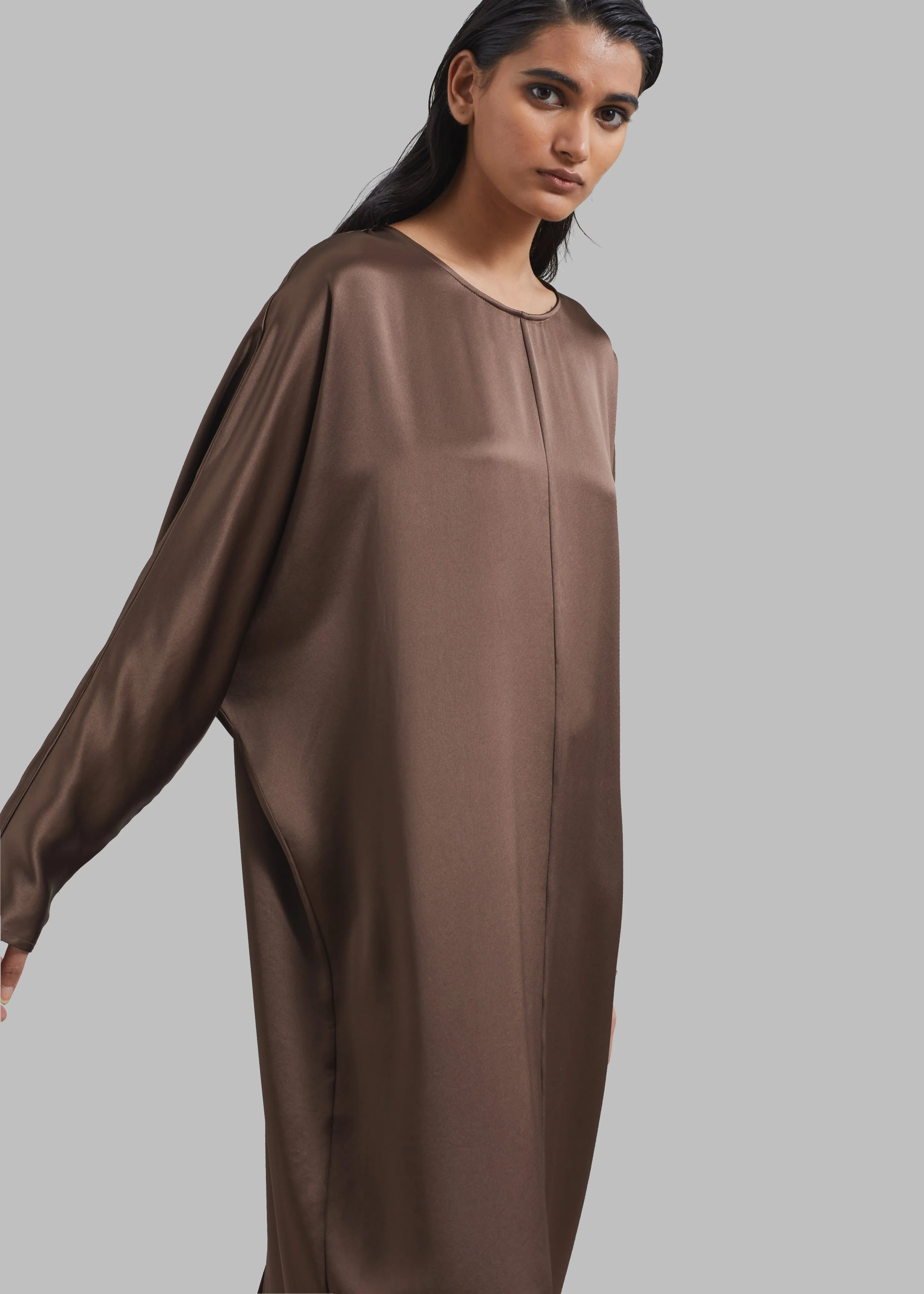 By Malene Birger Odelle Maxi Dress - Warm Brown sold by Frankie Shop