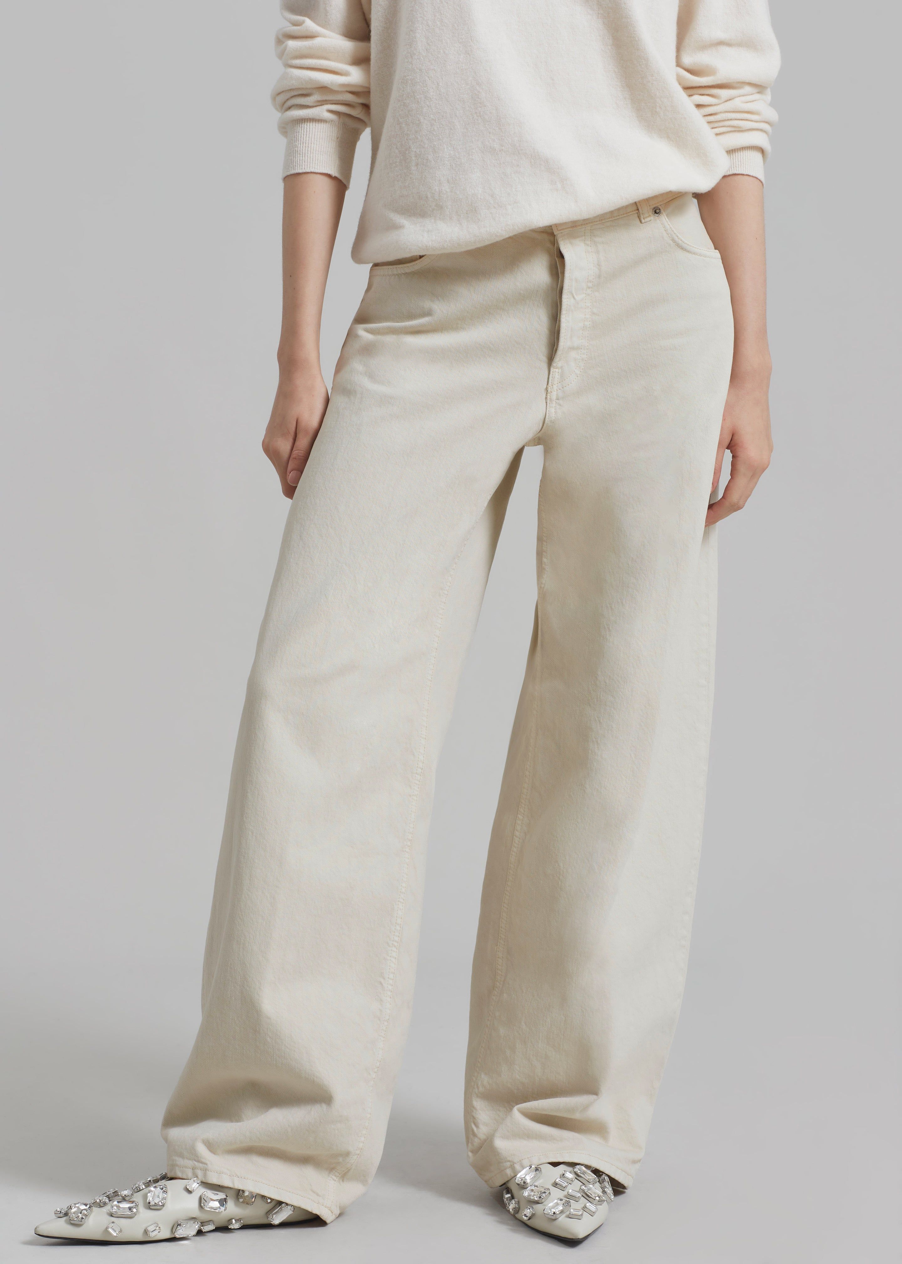 Haikure Bethany Pants - Natural sold by Frankie Shop product image thumbnail 2