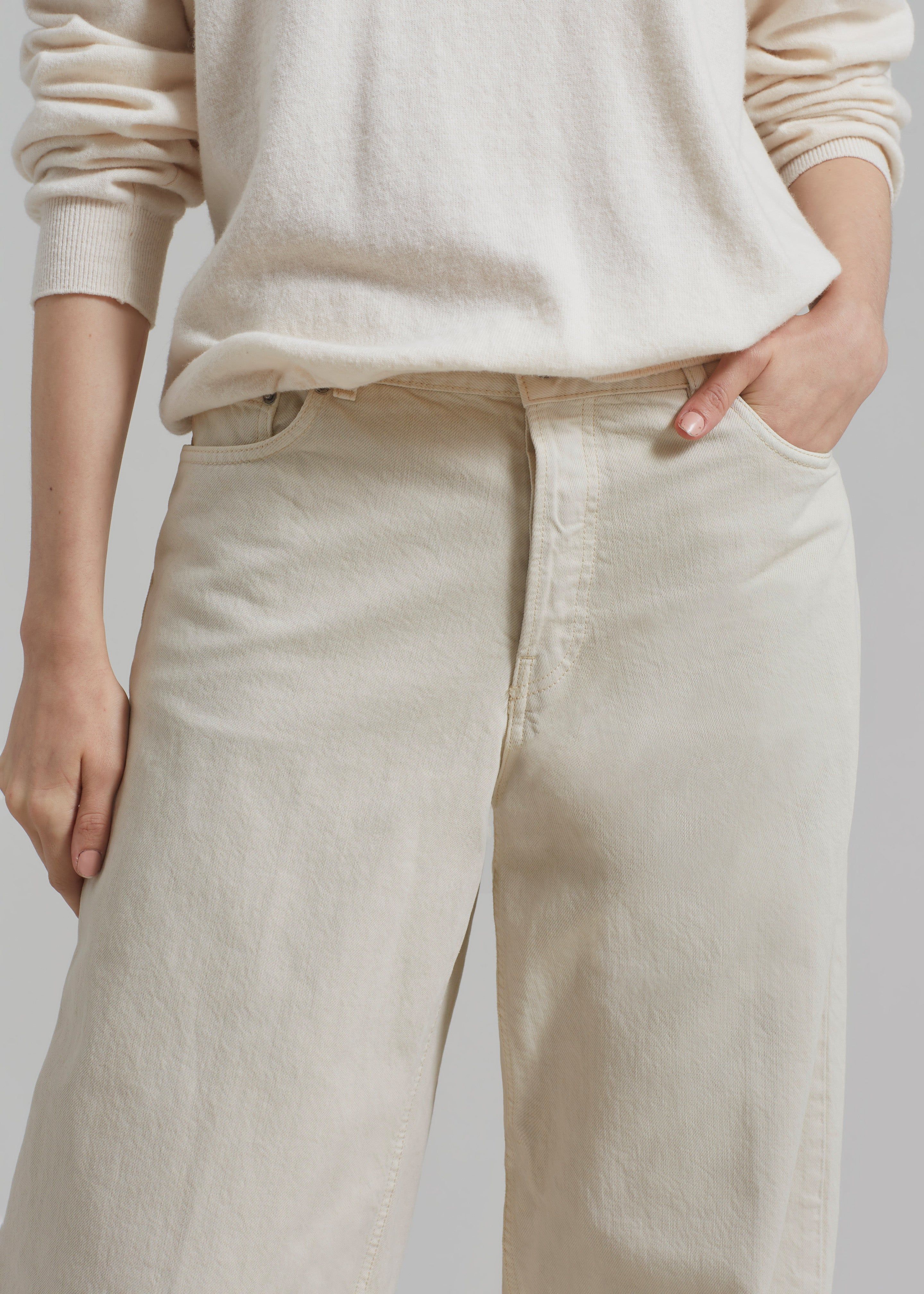 Haikure Bethany Pants - Natural sold by Frankie Shop product image thumbnail 3