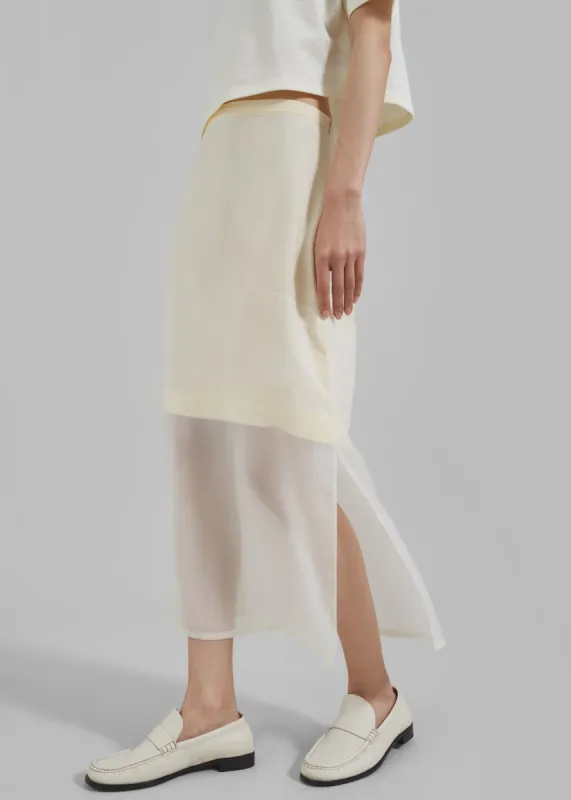 Sportmax Amico Skirt - Vanilla made by Sportmax