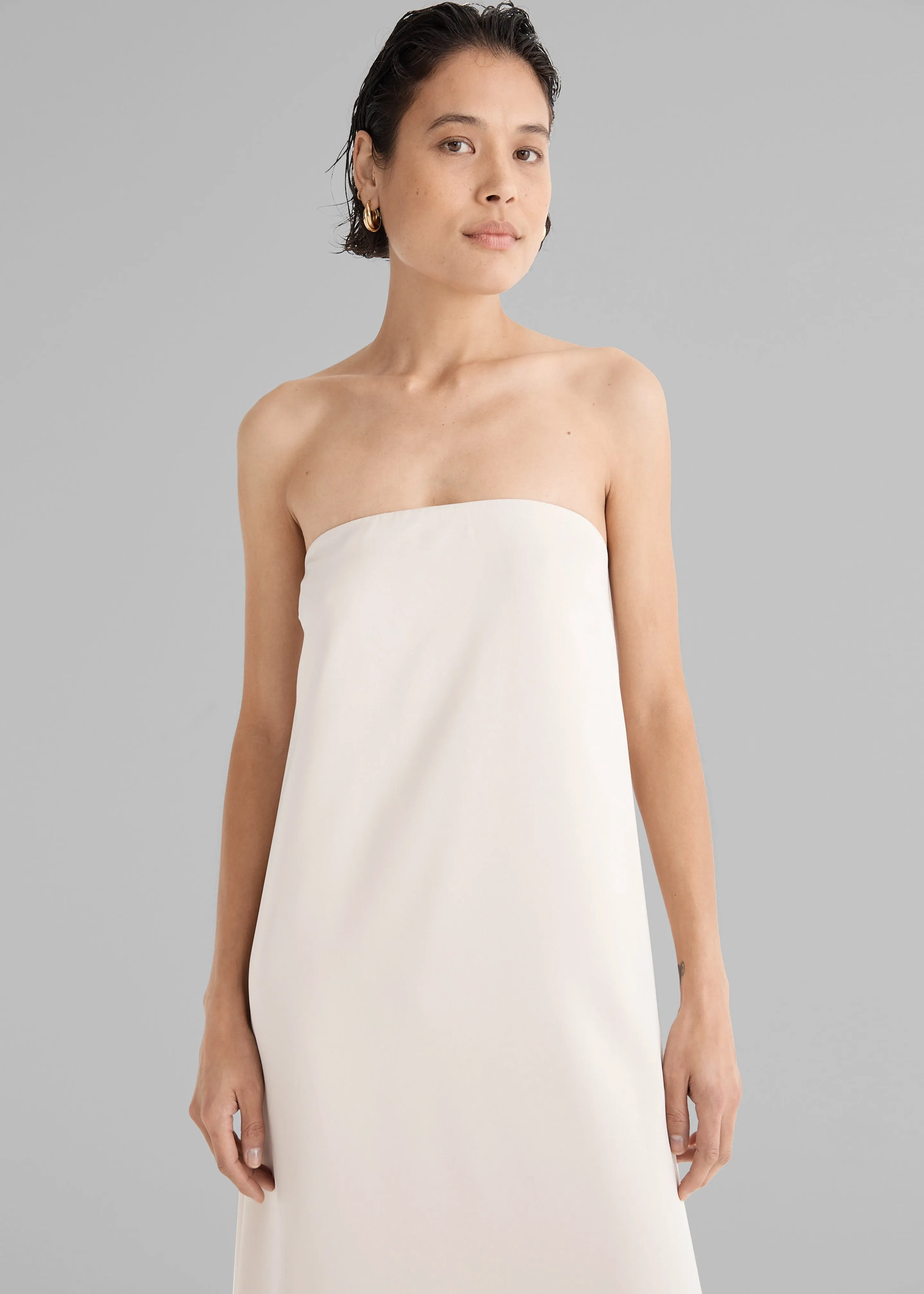 Solaqua The Fille Dress - Oyster sold by Frankie Shop product image thumbnail 2