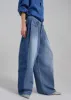 Gatlin Color Block Jeans - Blue Wash sold by Frankie Shop