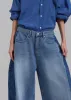 Gatlin Color Block Jeans - Blue Wash sold by Frankie Shop