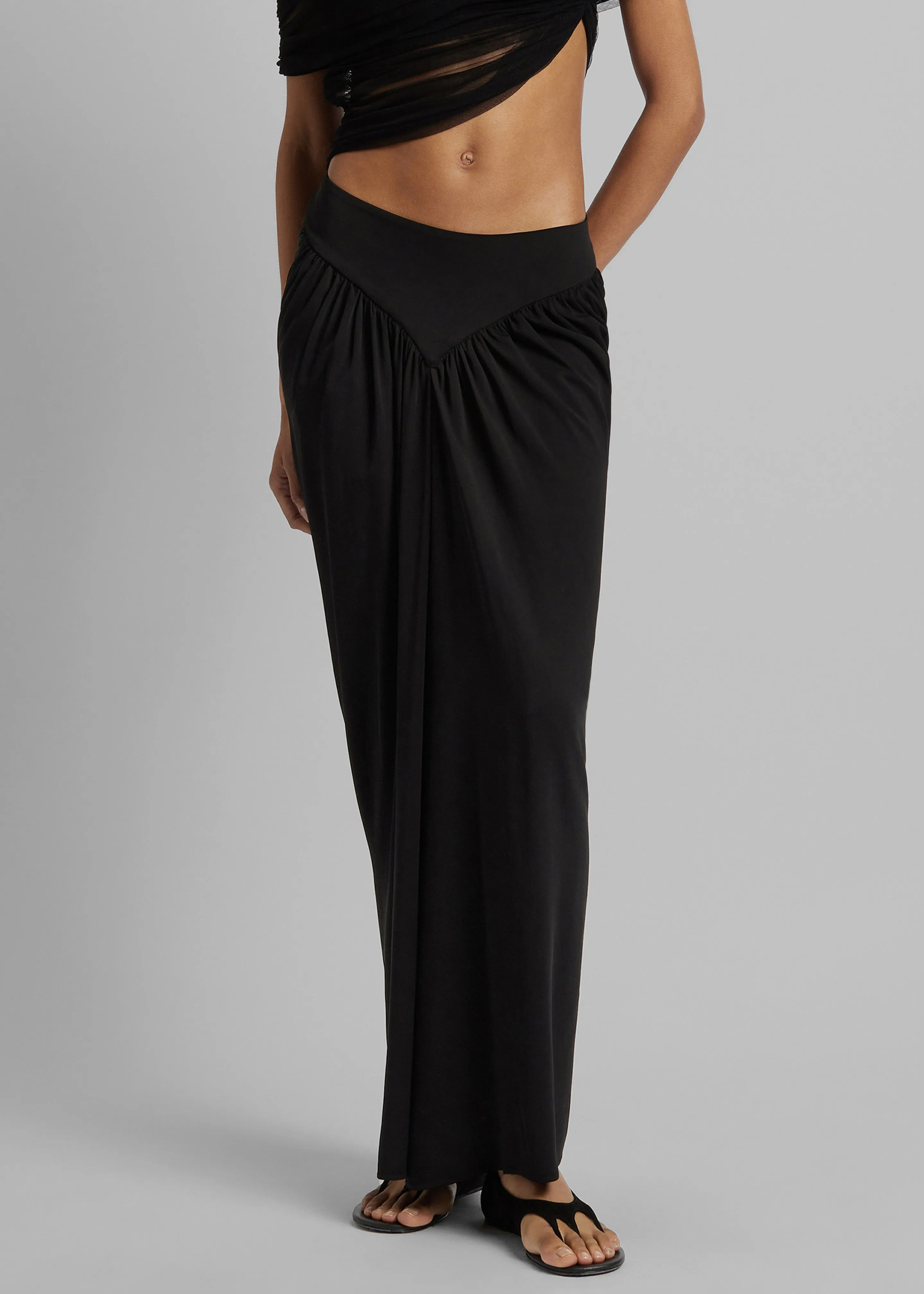 Christopher Esber Magnetica Skirt - Black sold by Frankie Shop product image thumbnail 2