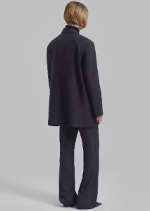 Alana Oversized Blazer - Charcoal sold by Frankie Shop
