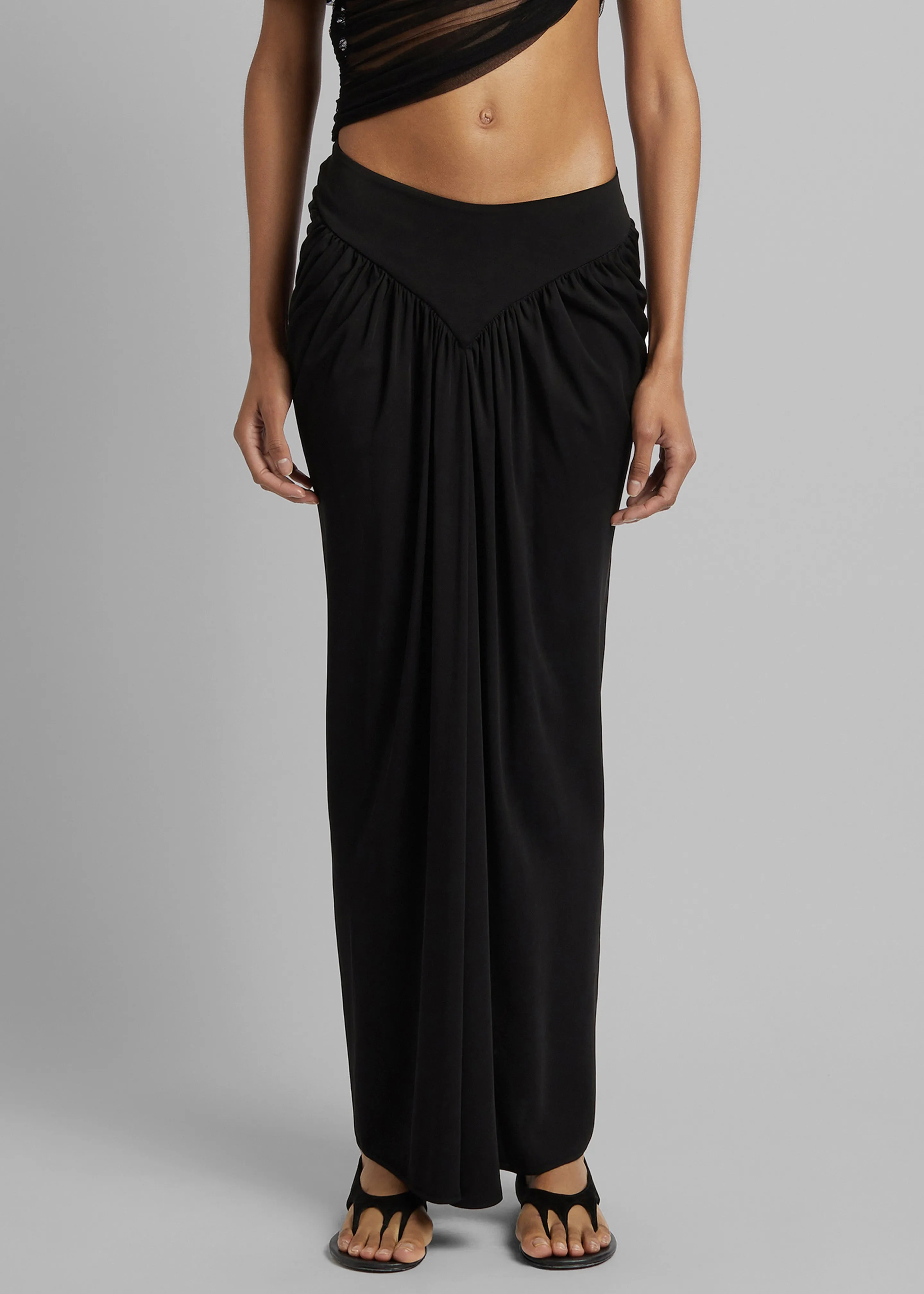 Christopher Esber Magnetica Skirt - Black sold by Frankie Shop product image thumbnail 3