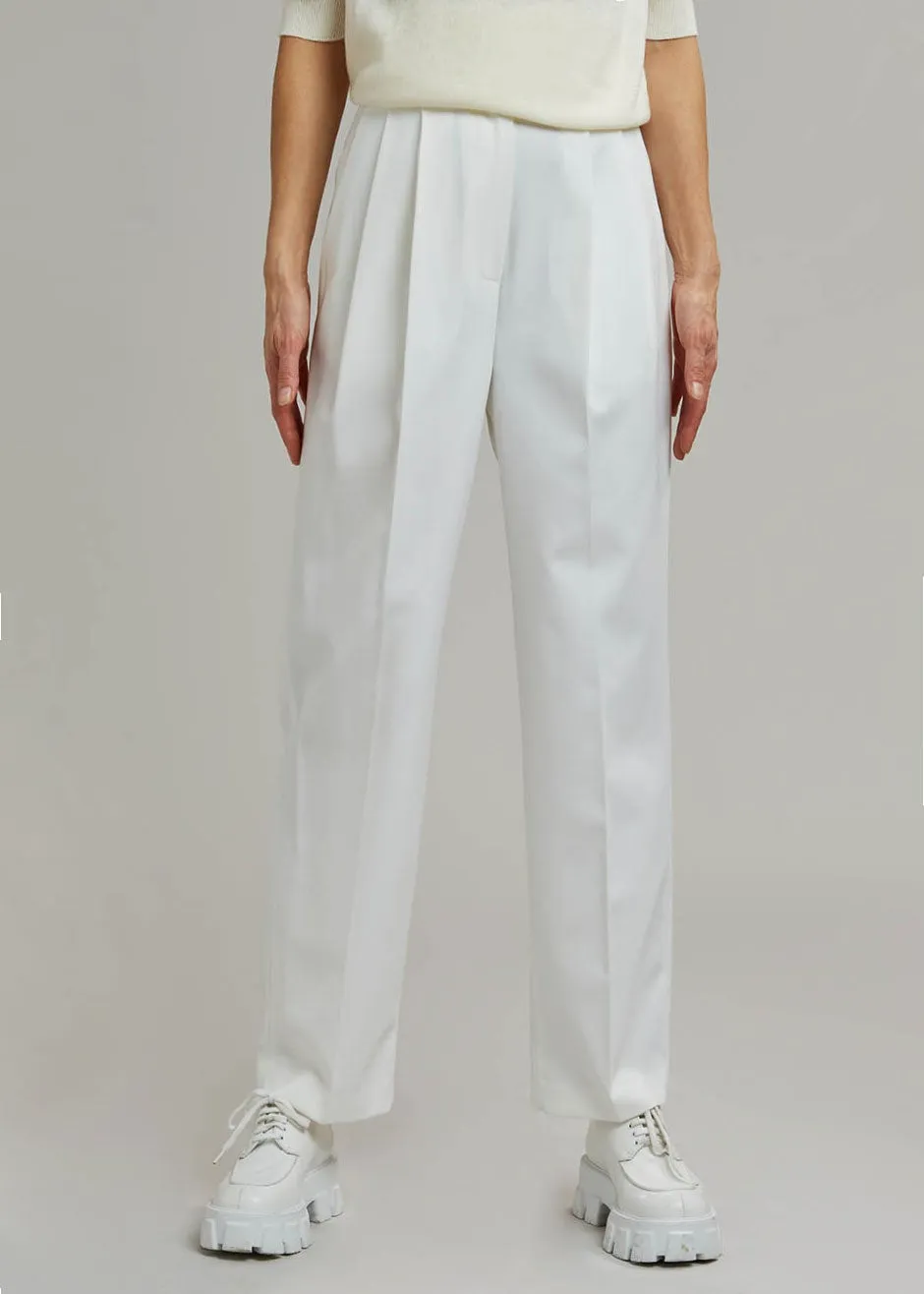 Bea Suit Pants - White sold by Frankie Shop product image thumbnail 4