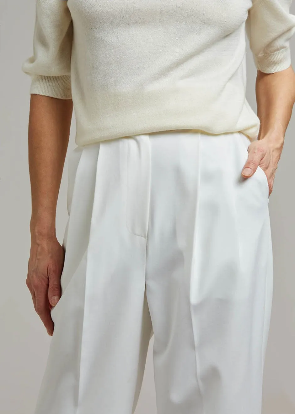 Bea Suit Pants - White sold by Frankie Shop product image thumbnail 3