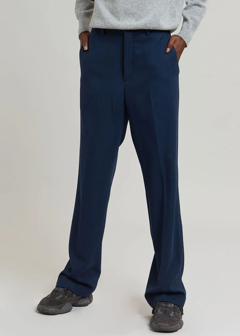 Walker Twill Trousers - Navy sold by Frankie Shop product image thumbnail 2