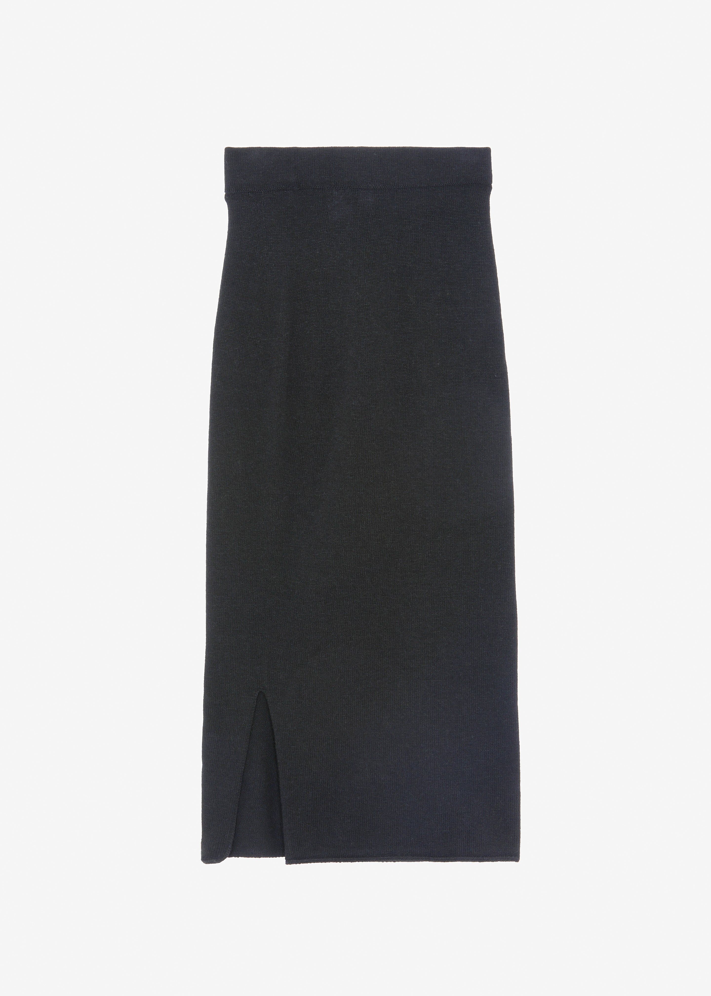Jainy Knit Pencil Skirt - Black sold by Frankie Shop product image thumbnail 6