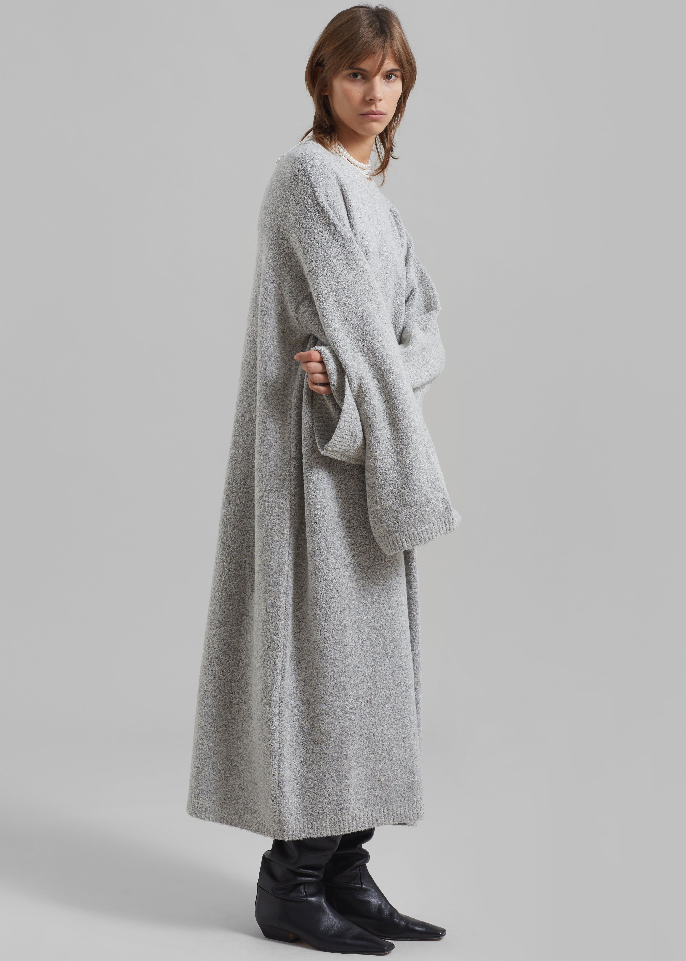 Alba Long Hooded Dress - Grey sold by Frankie Shop product image thumbnail 4