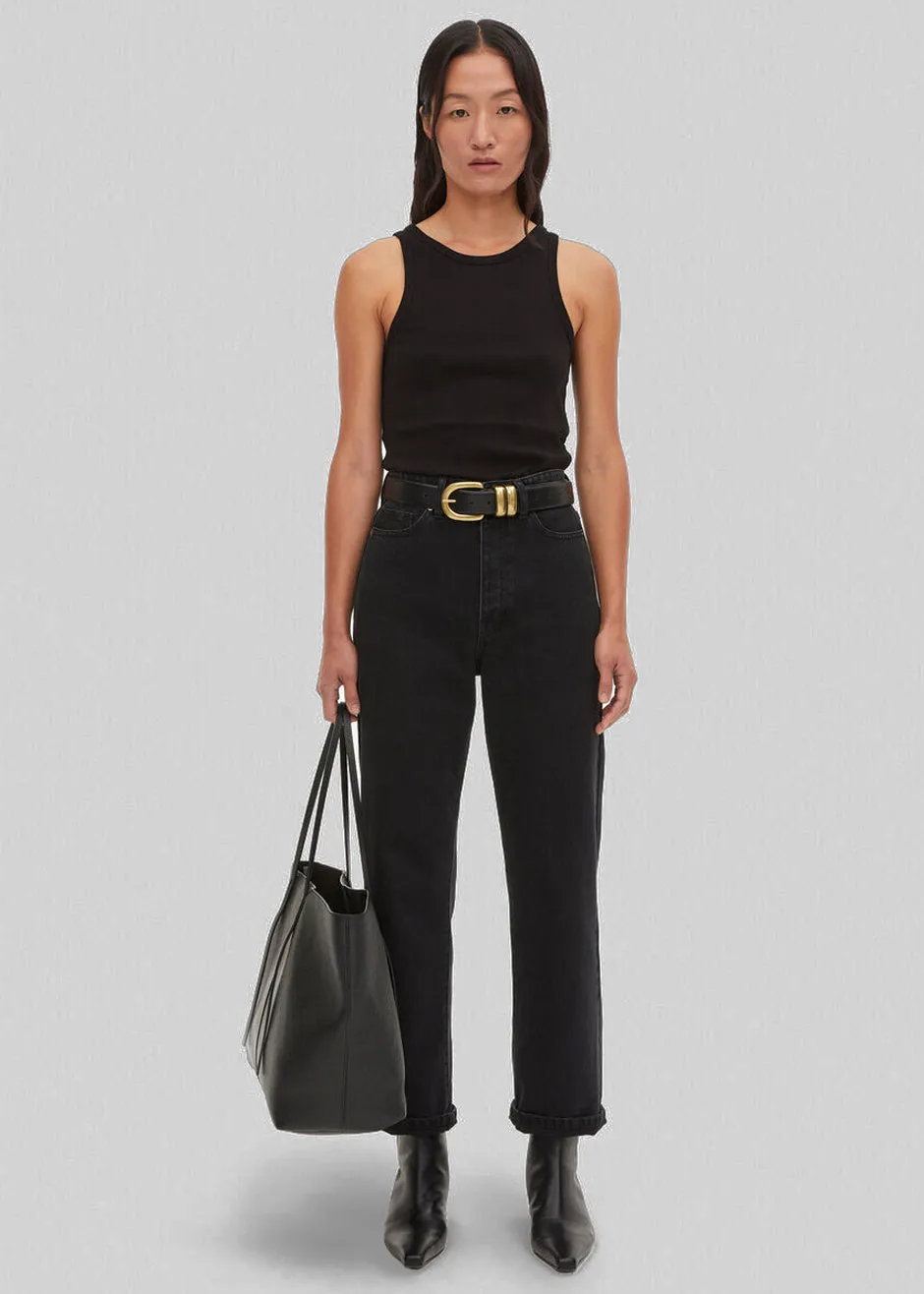 By Malene Birger Abilla Leather Tote - Black sold by Frankie Shop product image thumbnail 5