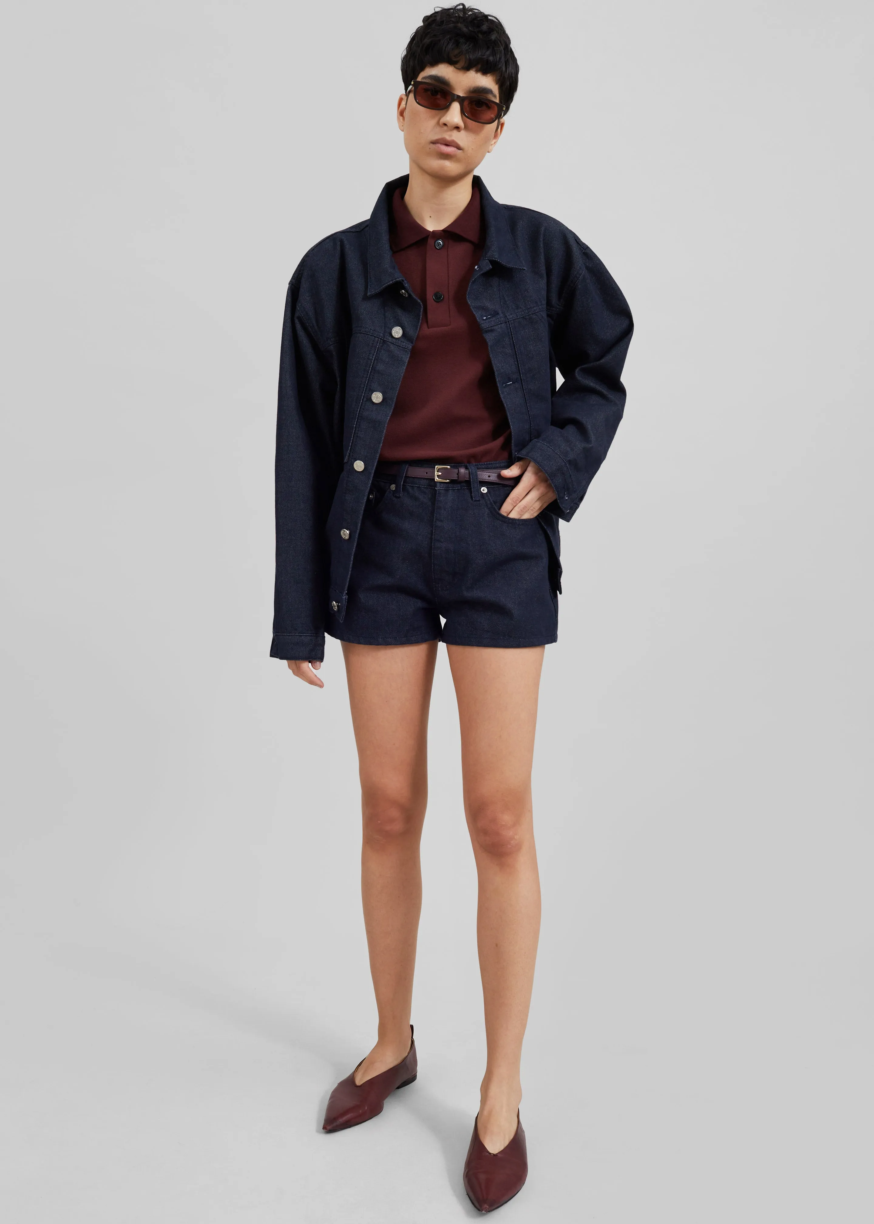 Ashley Denim Jacket - Raw Wash sold by Frankie Shop product image thumbnail 4