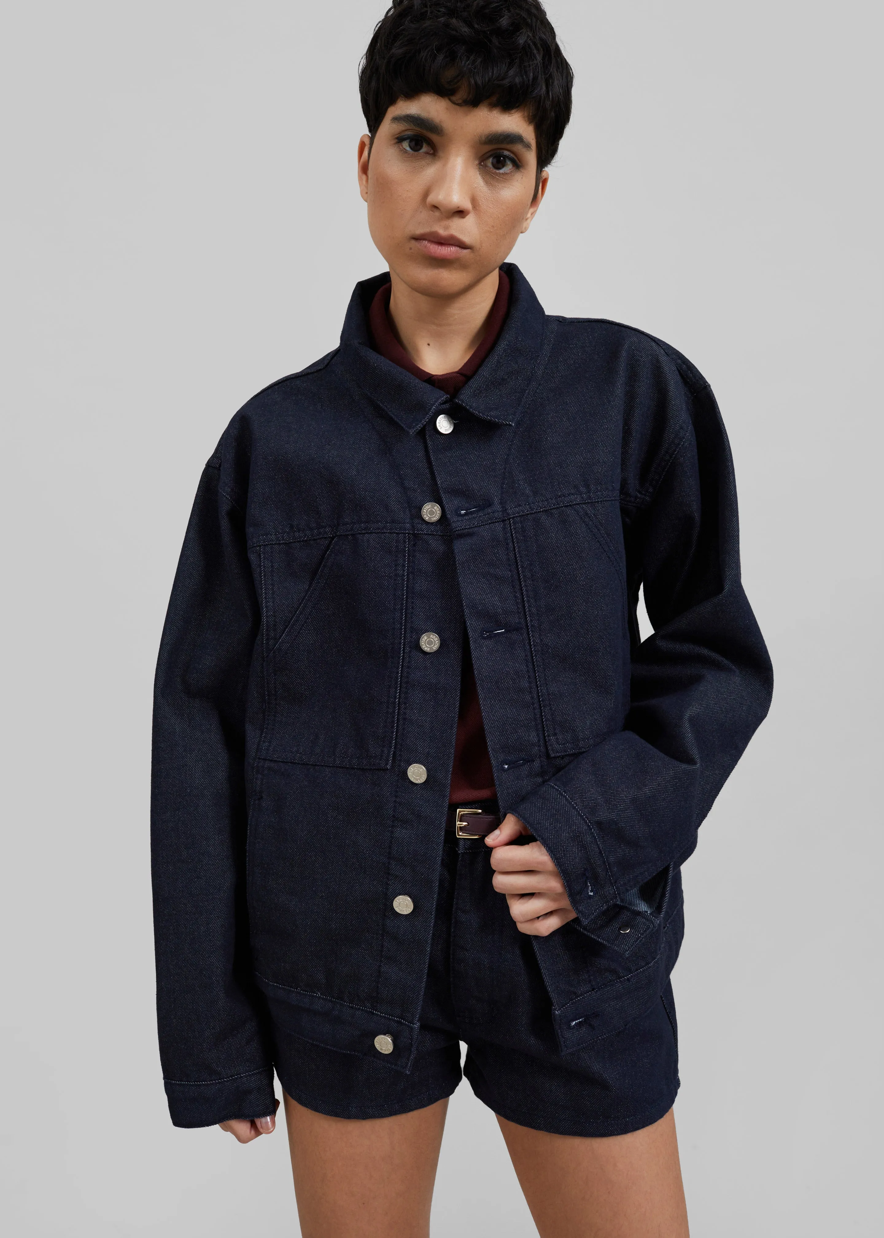 Ashley Denim Jacket - Raw Wash sold by Frankie Shop product image thumbnail 2