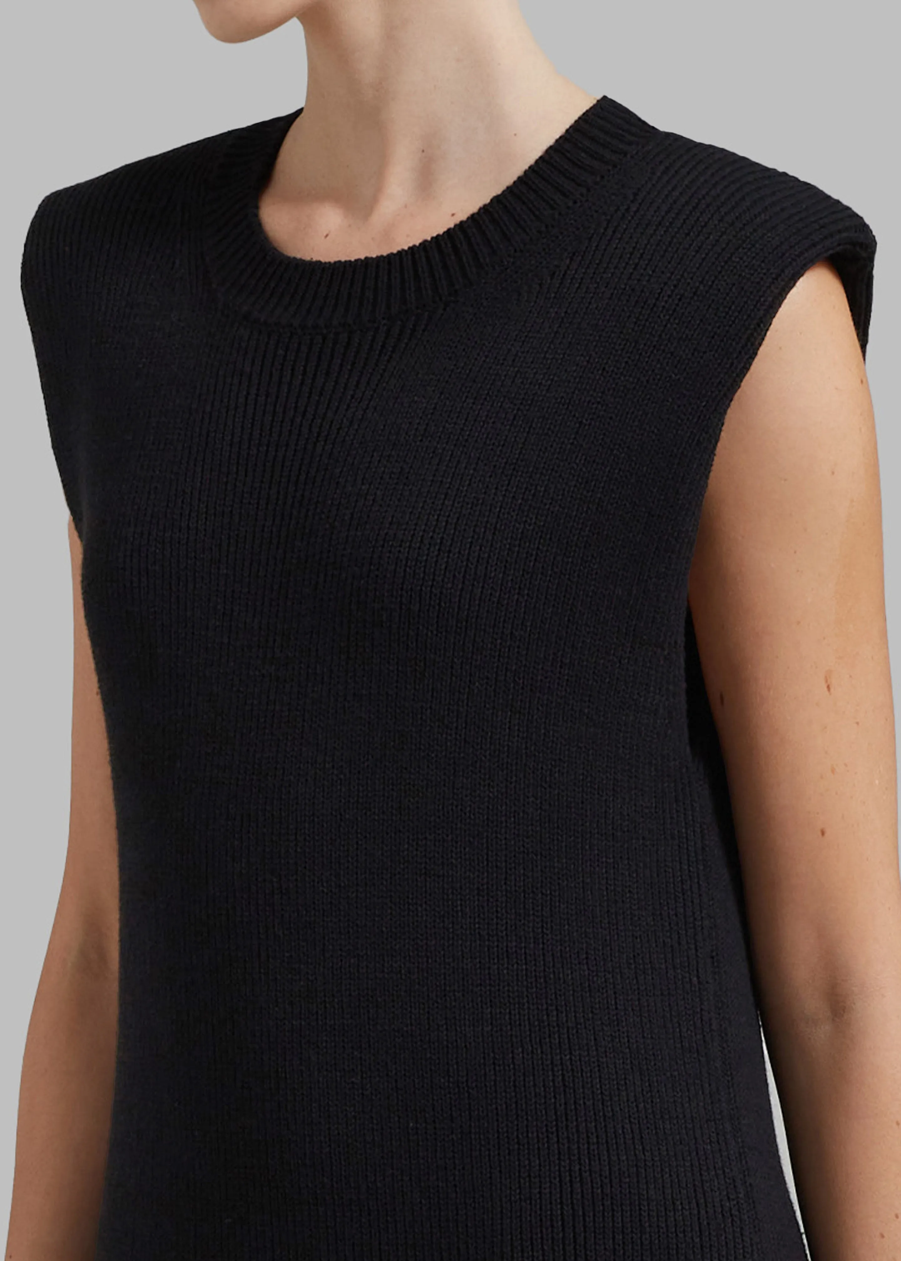 Wren Sleeveless Knit Dress - Black sold by Frankie Shop product image thumbnail 4
