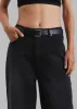 William Denim Pants - Black Wash sold by Frankie Shop