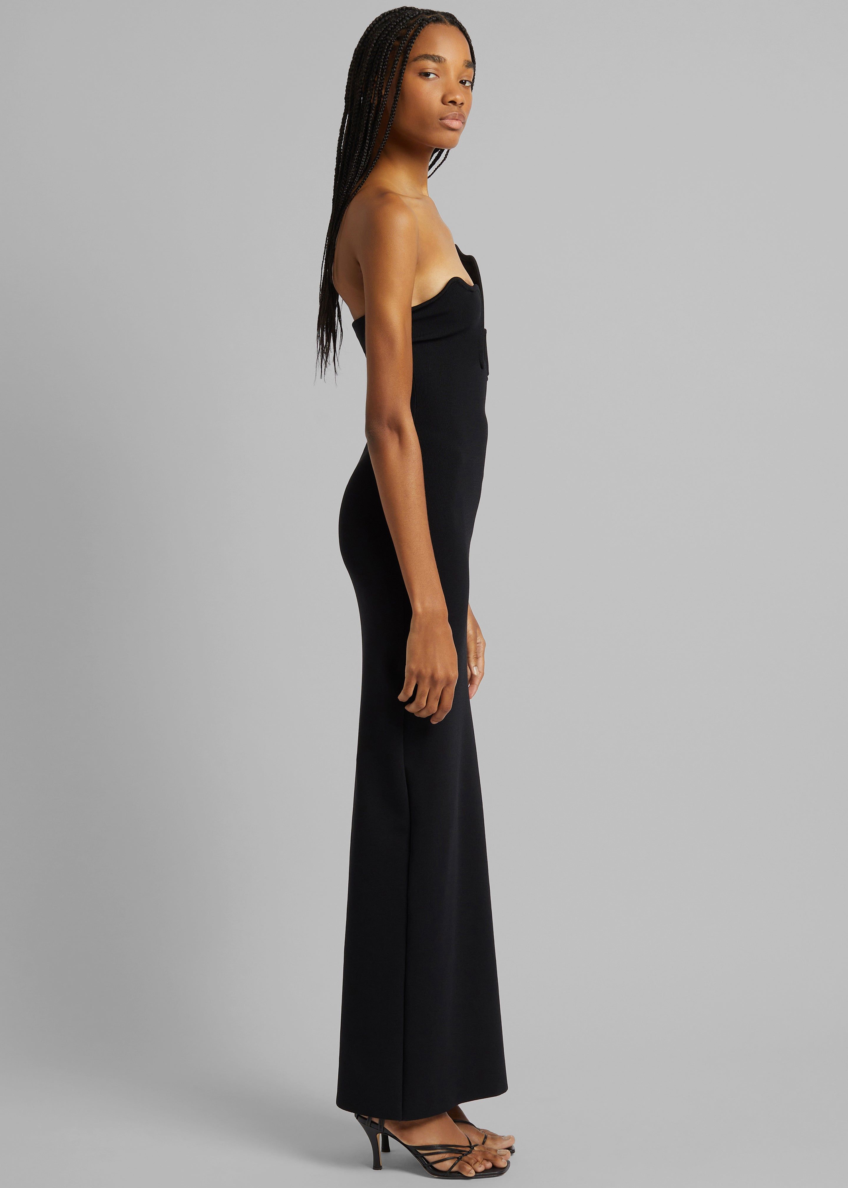 Christopher Esber Salacia Wire Strapless Maxi Dress - Black sold by Frankie Shop product image thumbnail 5