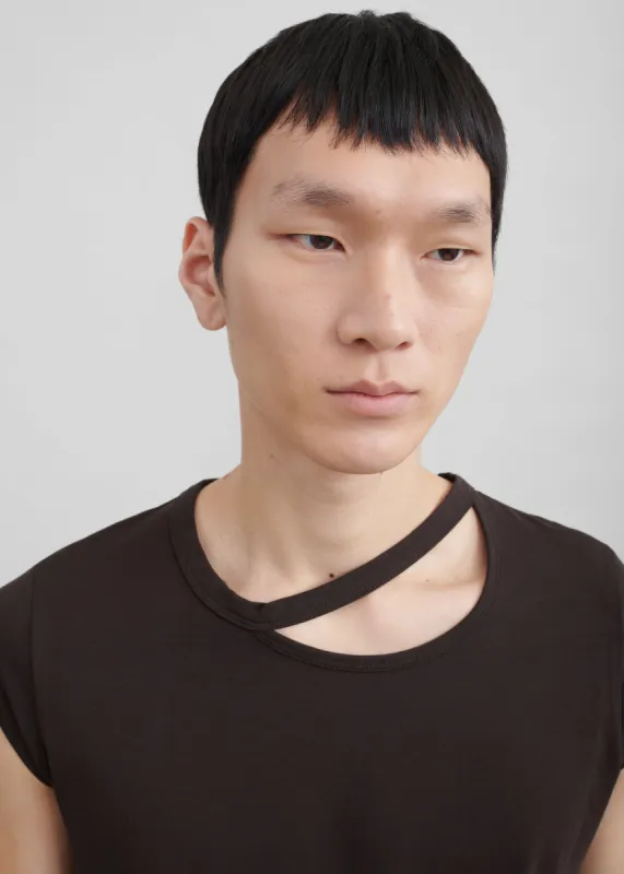 Louis Gabriel Nouchi Short Sleeves T-Shirt - Expresso sold by Frankie Shop