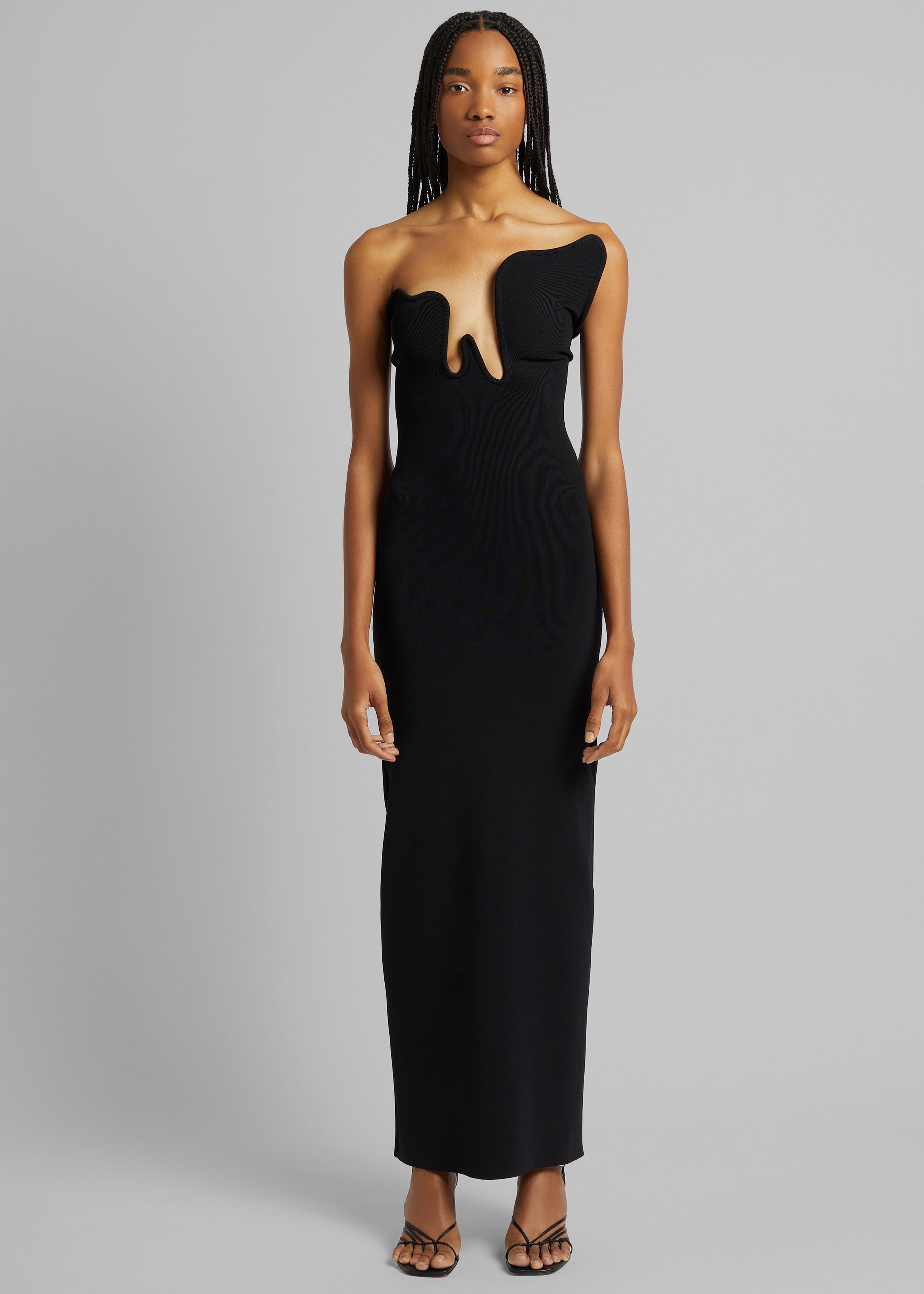 Christopher Esber Salacia Wire Strapless Maxi Dress - Black sold by Frankie Shop product image thumbnail 3