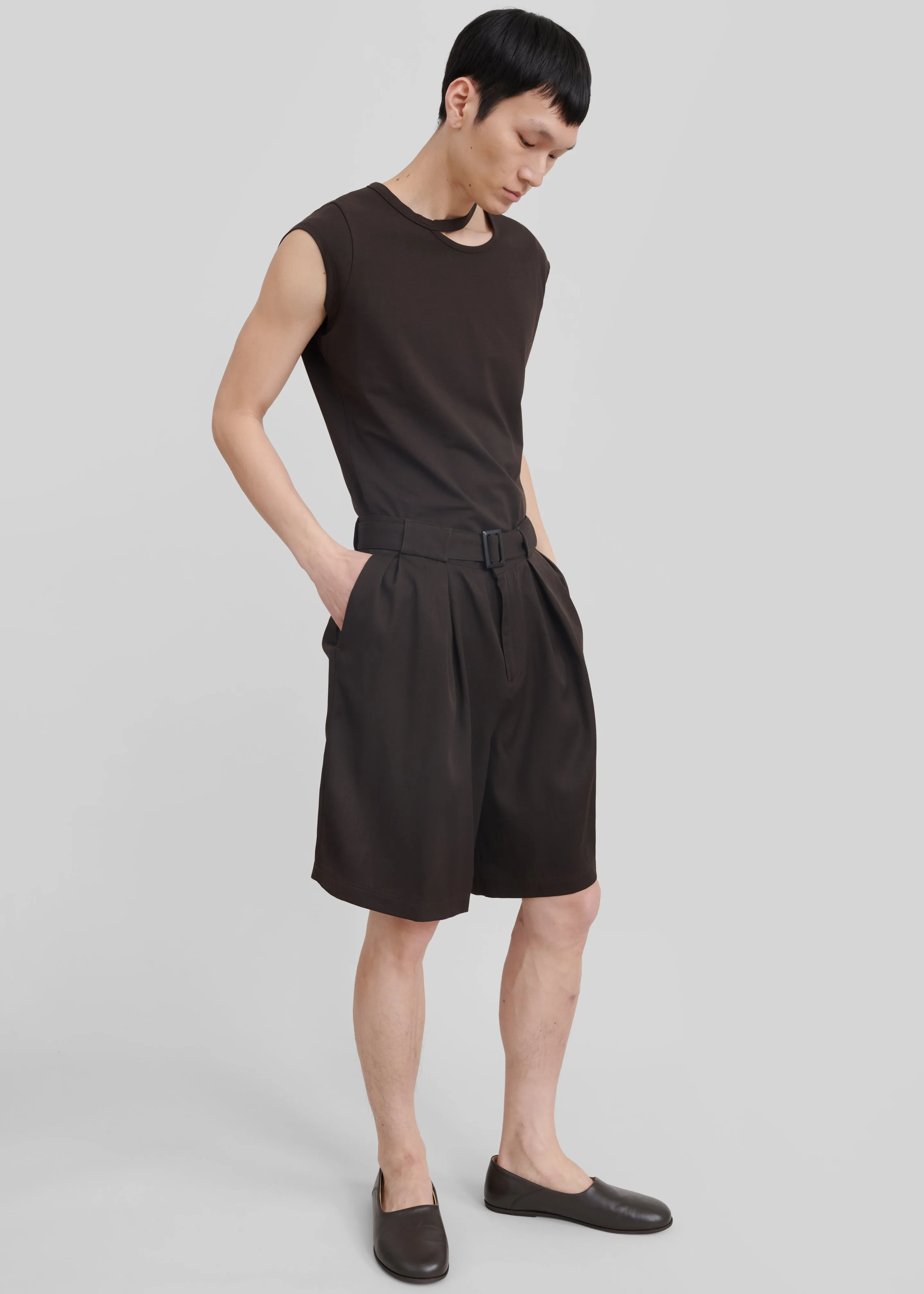Louis Gabriel Nouchi Short Sleeves T-Shirt - Expresso sold by Frankie Shop product image thumbnail 5