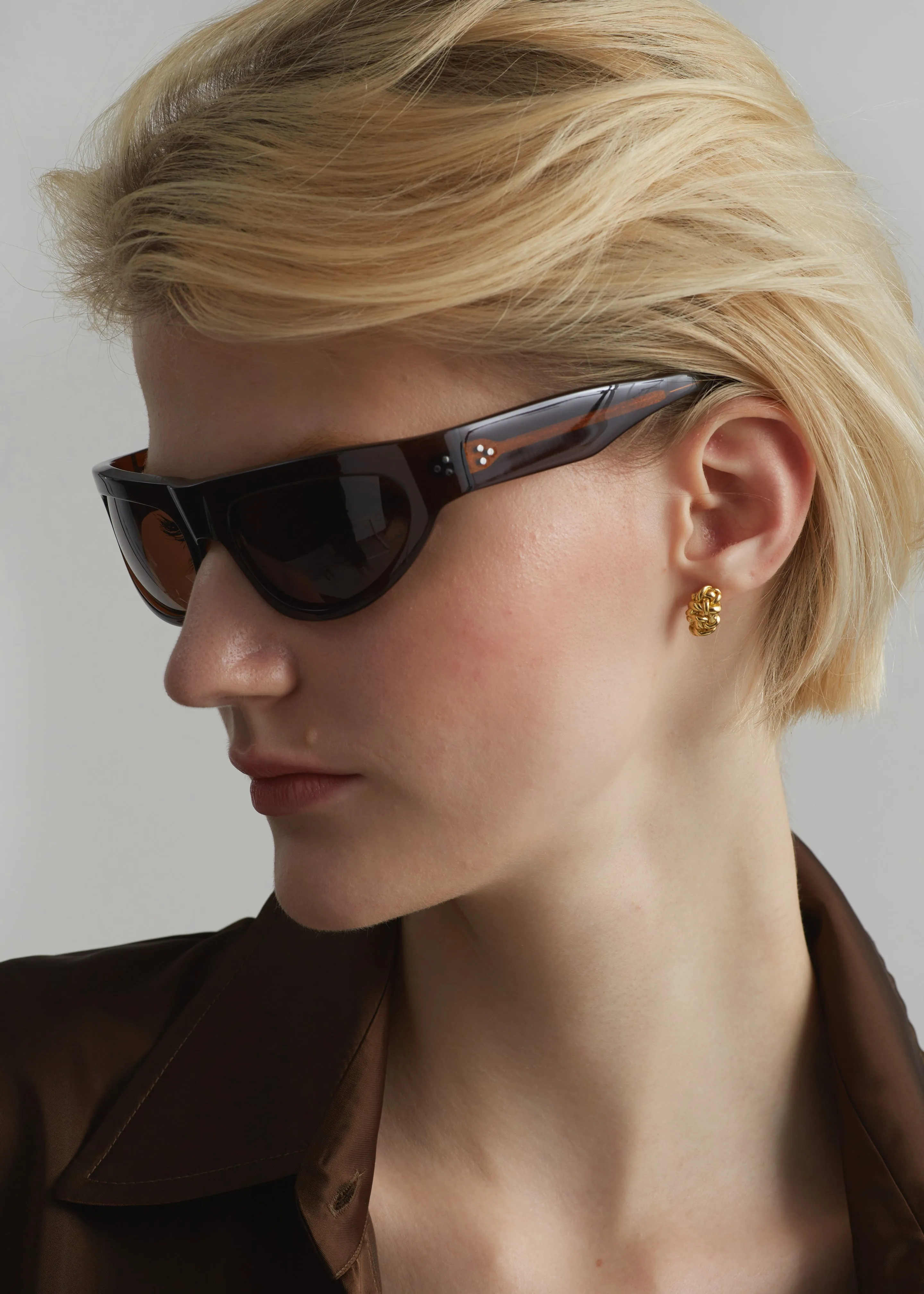 Port Tanger Malick Sunglasses - Bunaa Acetate/Tobacco Lens sold by Frankie Shop product image thumbnail 3