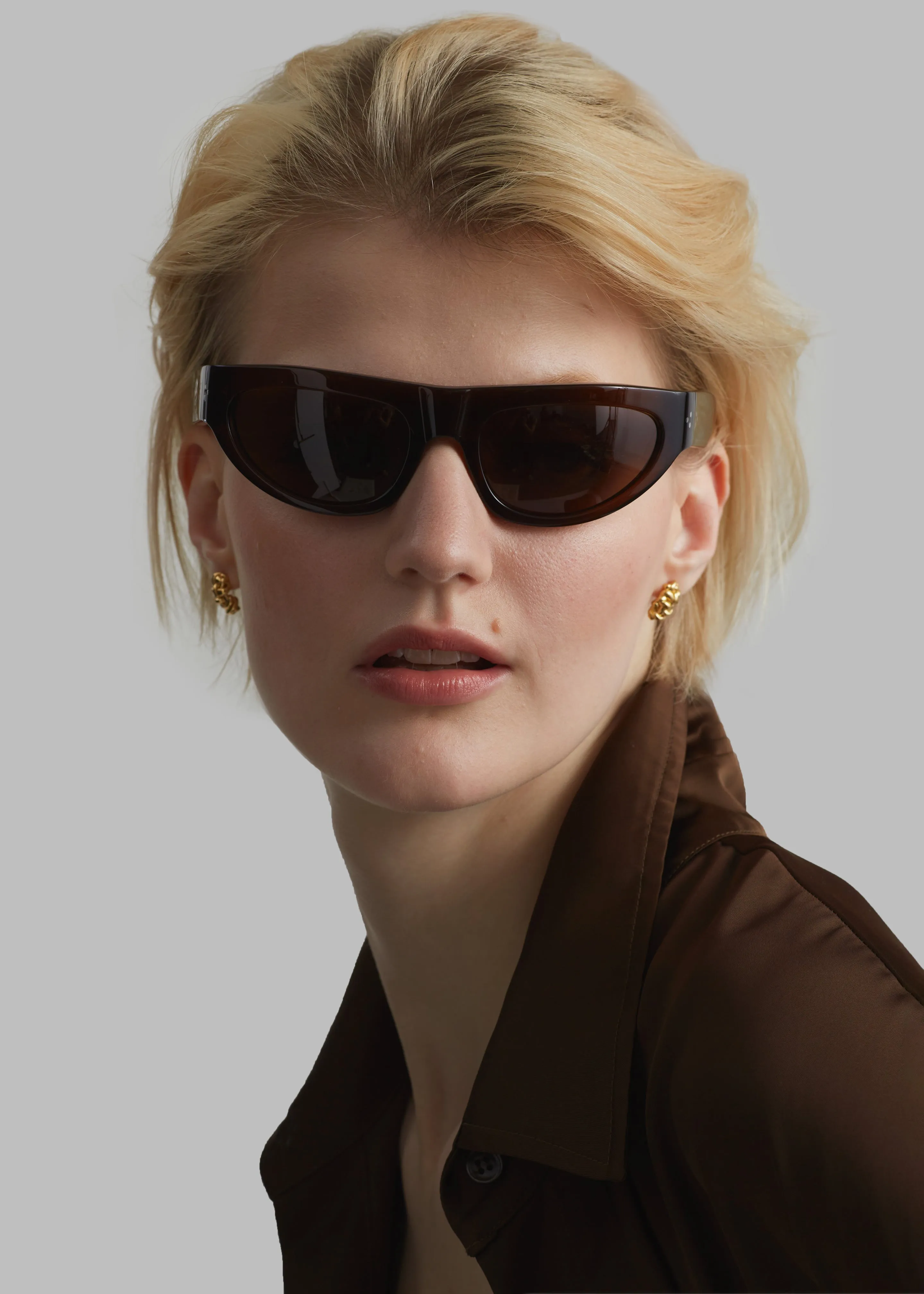Port Tanger Malick Sunglasses - Bunaa Acetate/Tobacco Lens sold by Frankie Shop product image thumbnail 5