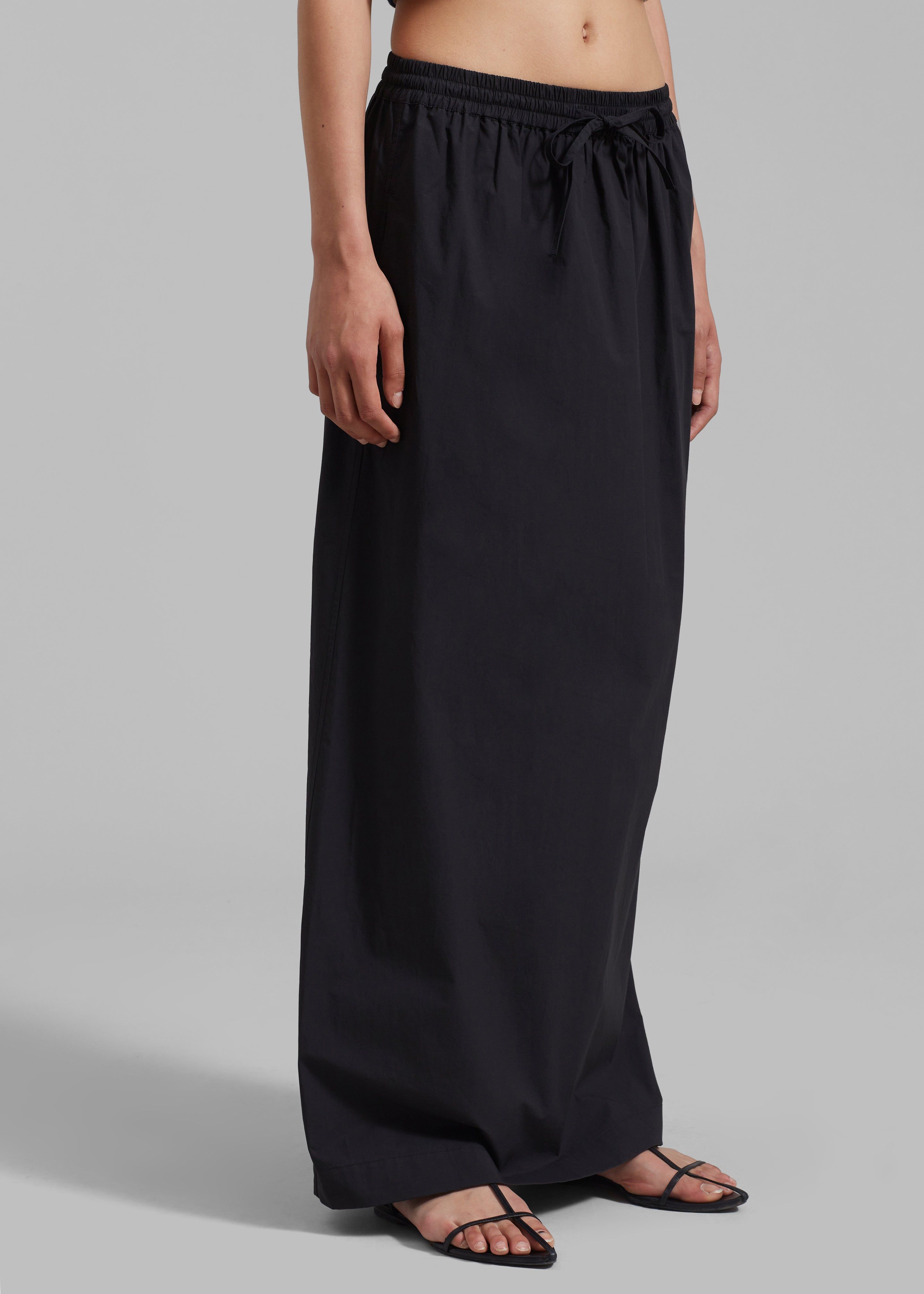 Matteau Relaxed Drawcord Skirt - Black sold by Frankie Shop product image thumbnail 6