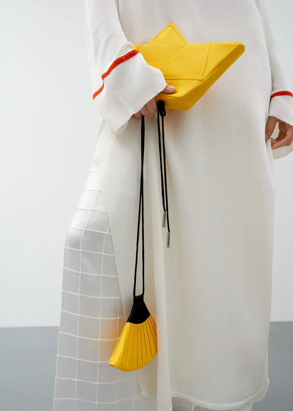 Bevza Mini Fan Bag - Yellow sold by Frankie Shop