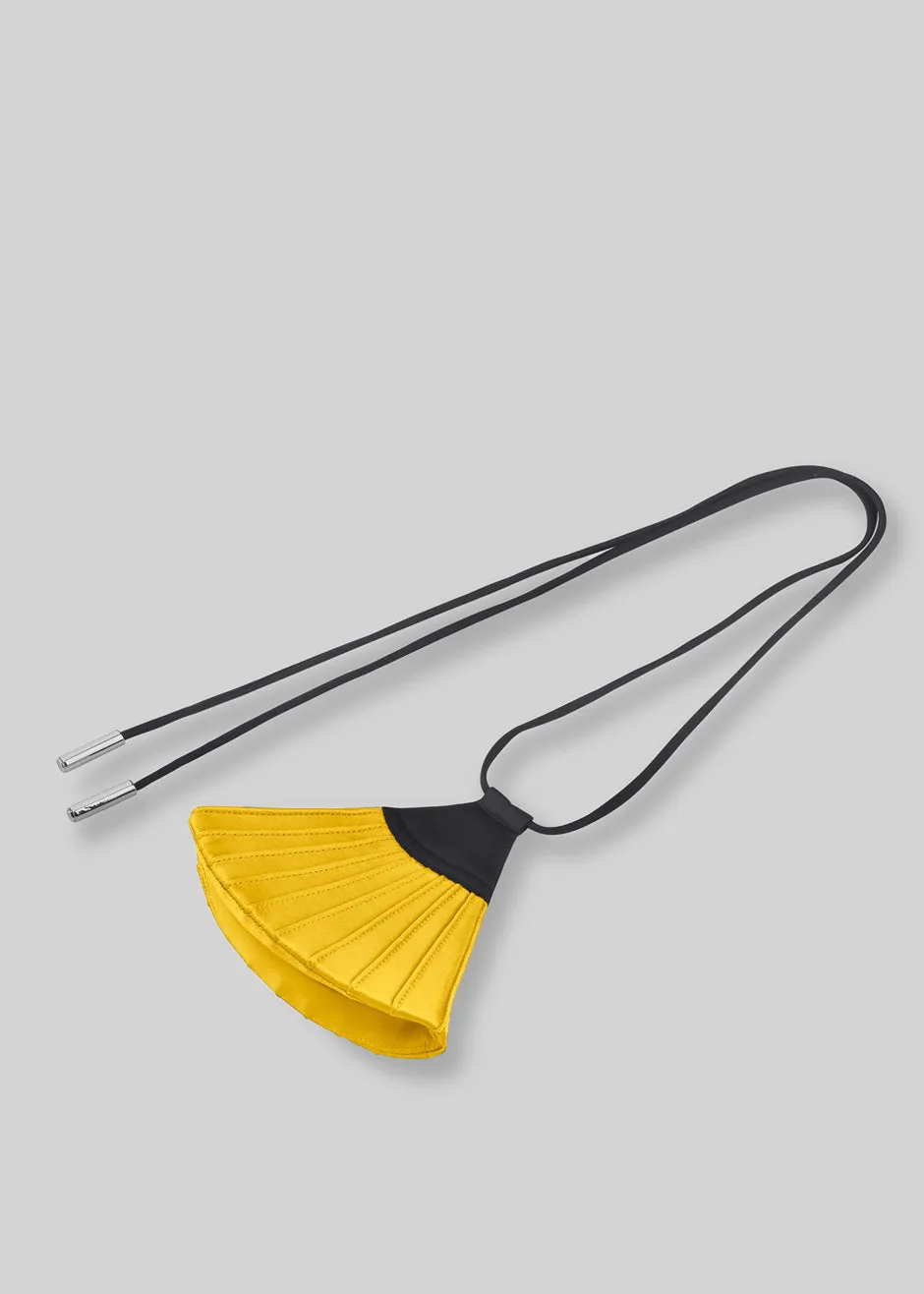 Bevza Mini Fan Bag - Yellow sold by Frankie Shop product image thumbnail 3