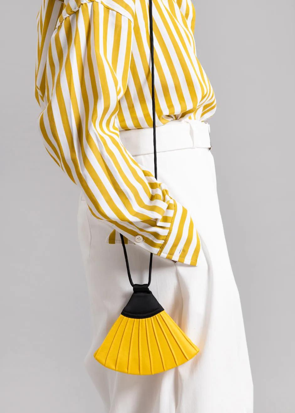 Bevza Mini Fan Bag - Yellow sold by Frankie Shop product image thumbnail 5