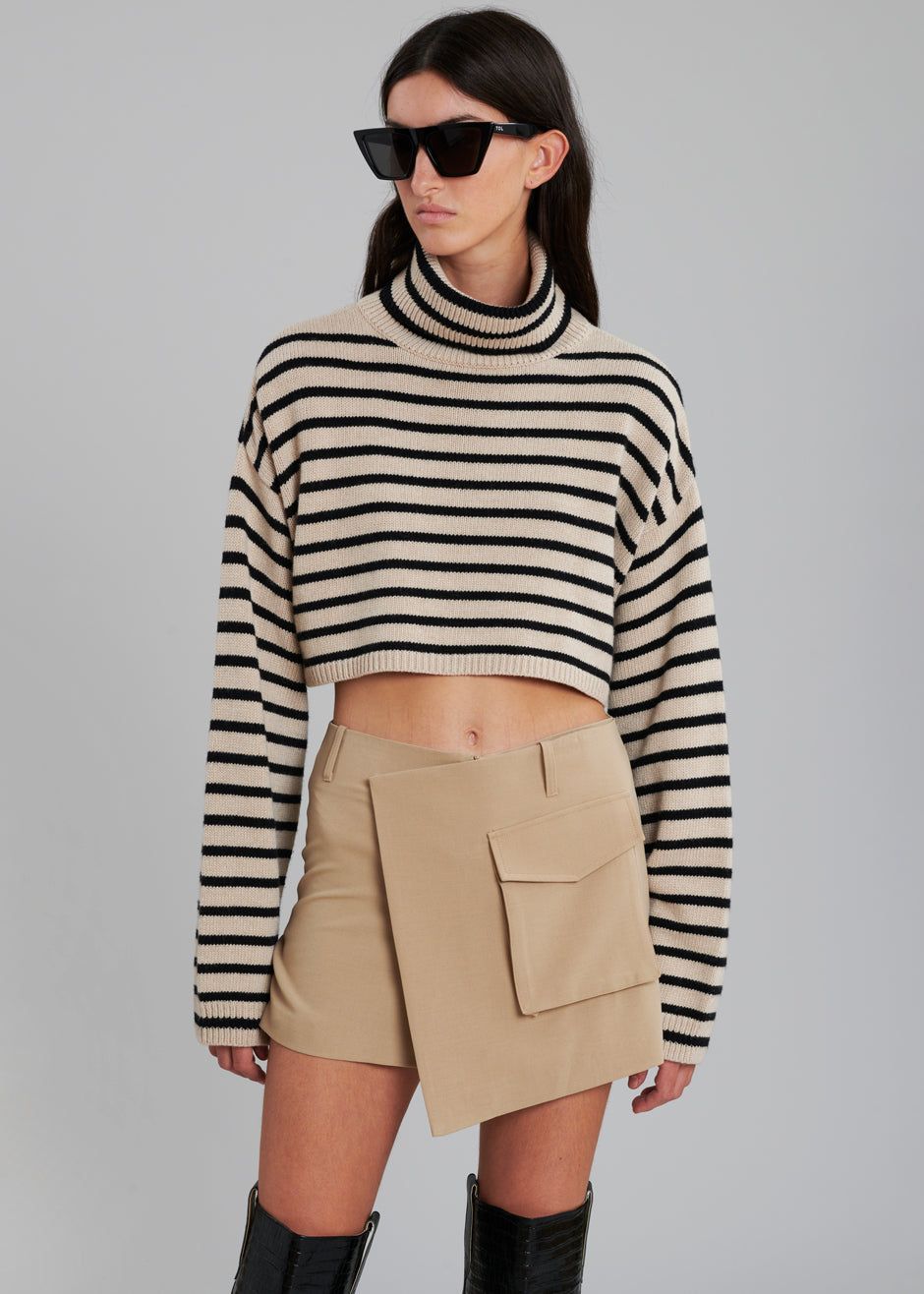 Judy Pocket Skort - Tan sold by Frankie Shop product image thumbnail 6