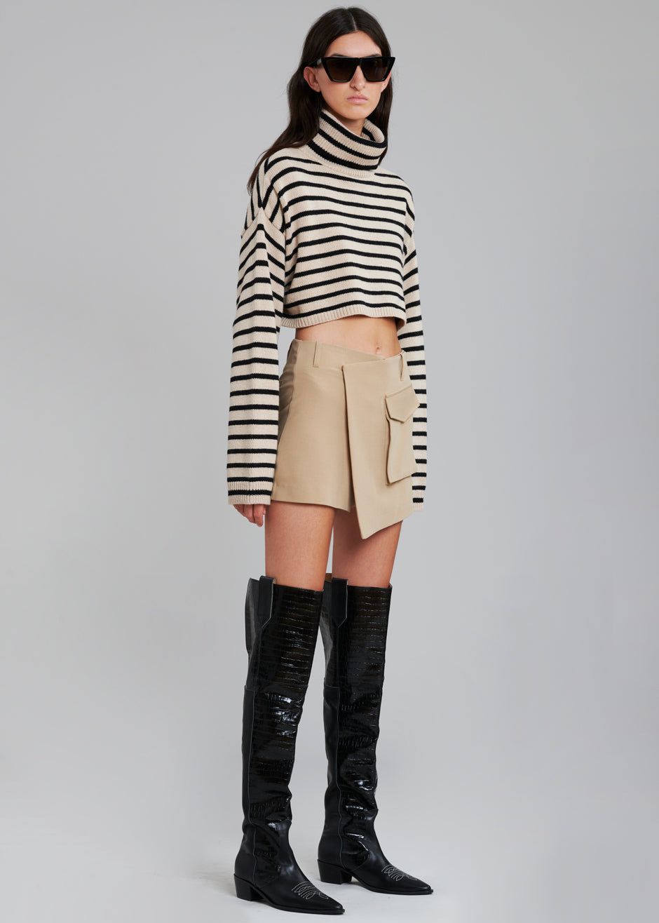 Judy Pocket Skort - Tan sold by Frankie Shop product image thumbnail 4