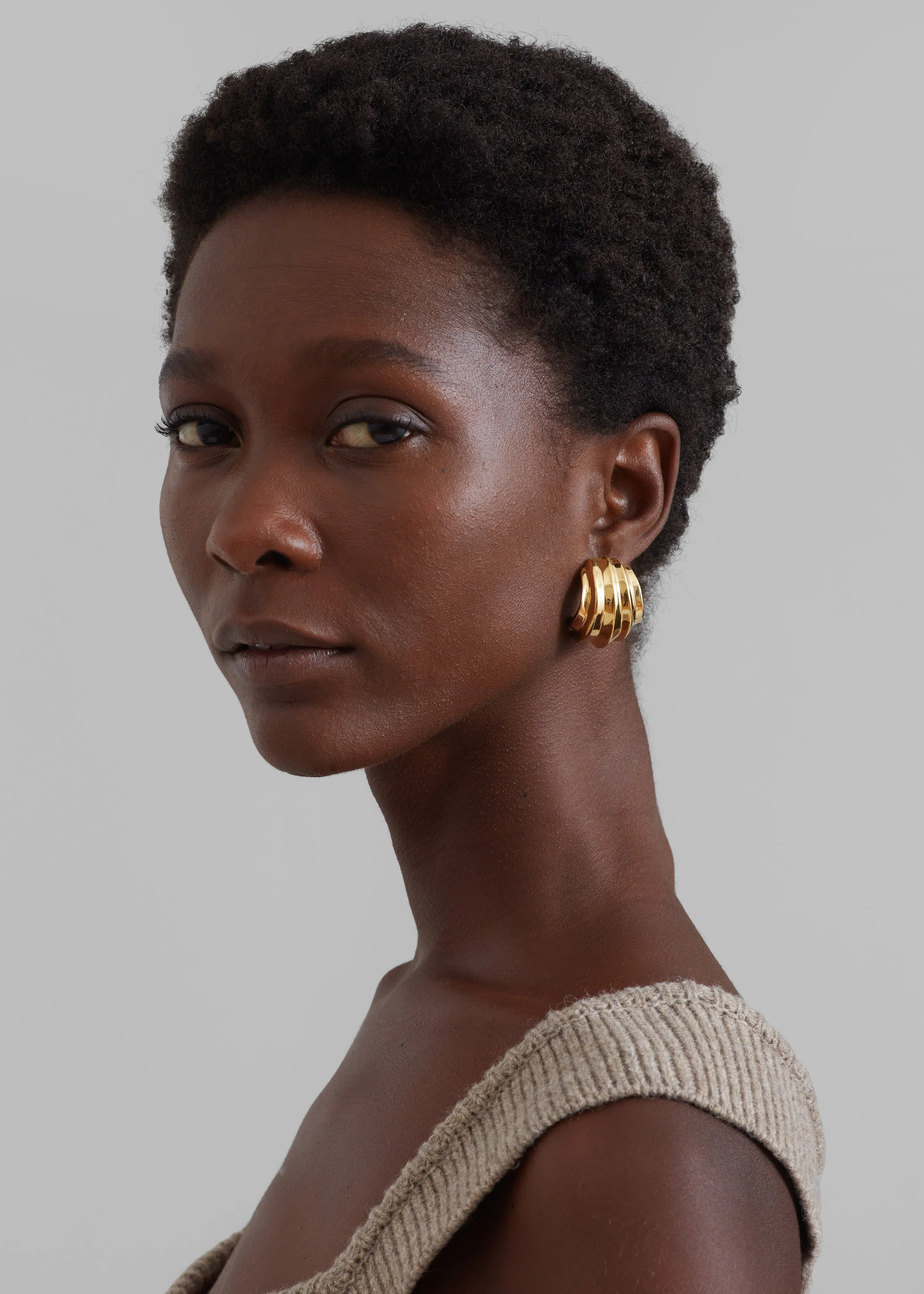 Jasmin Sparrow Homard Hoops - Gold sold by Frankie Shop product image thumbnail 5