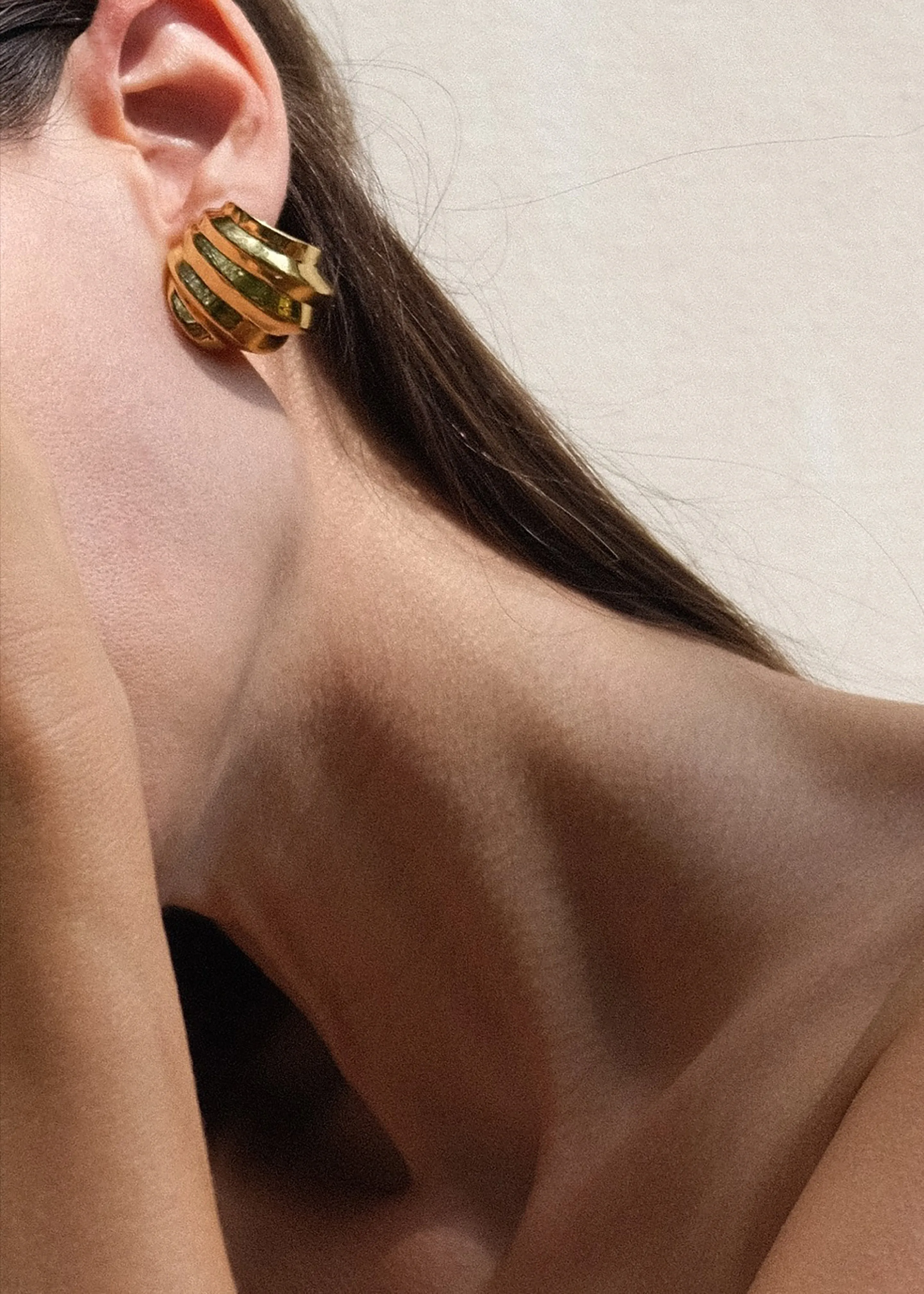 Jasmin Sparrow Homard Hoops - Gold sold by Frankie Shop product image thumbnail 3