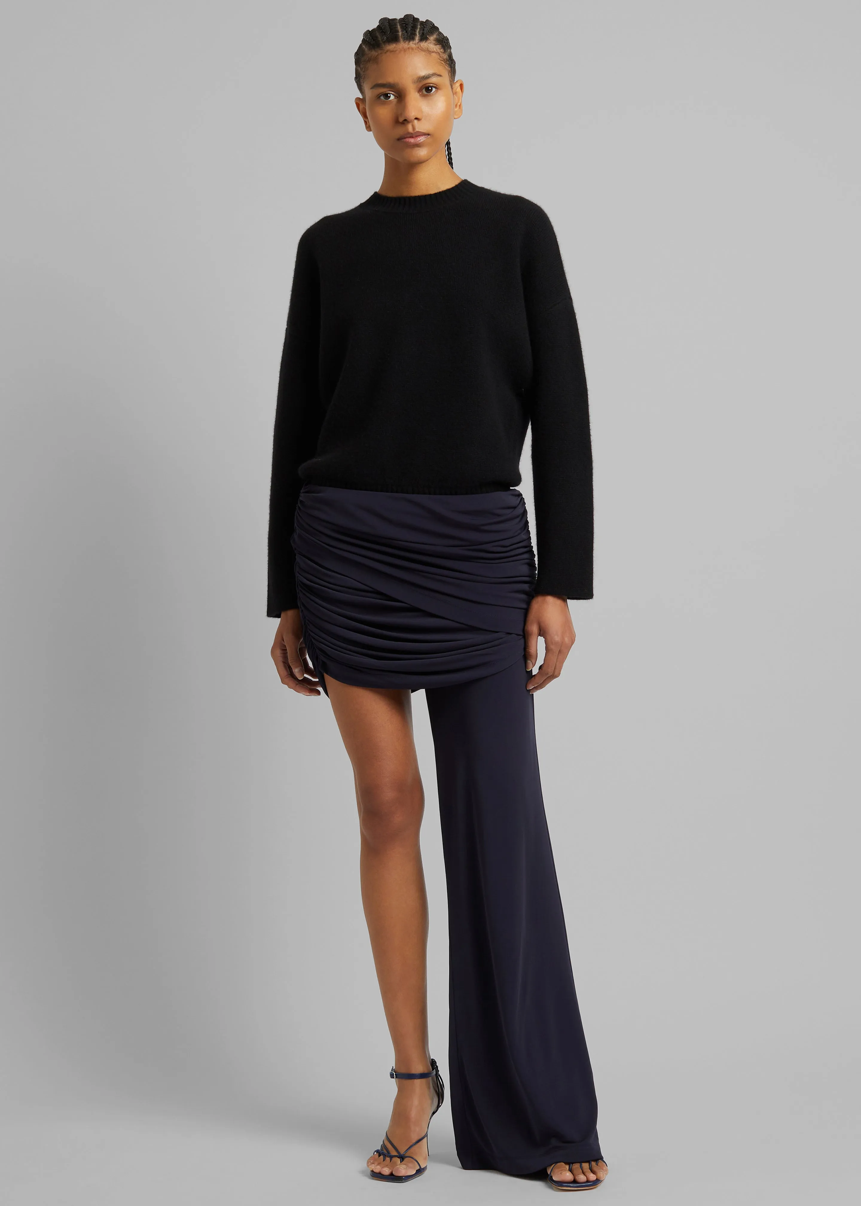 Christopher Esber Illusions Draped Mono Pant - Ink sold by Frankie Shop product image thumbnail 2