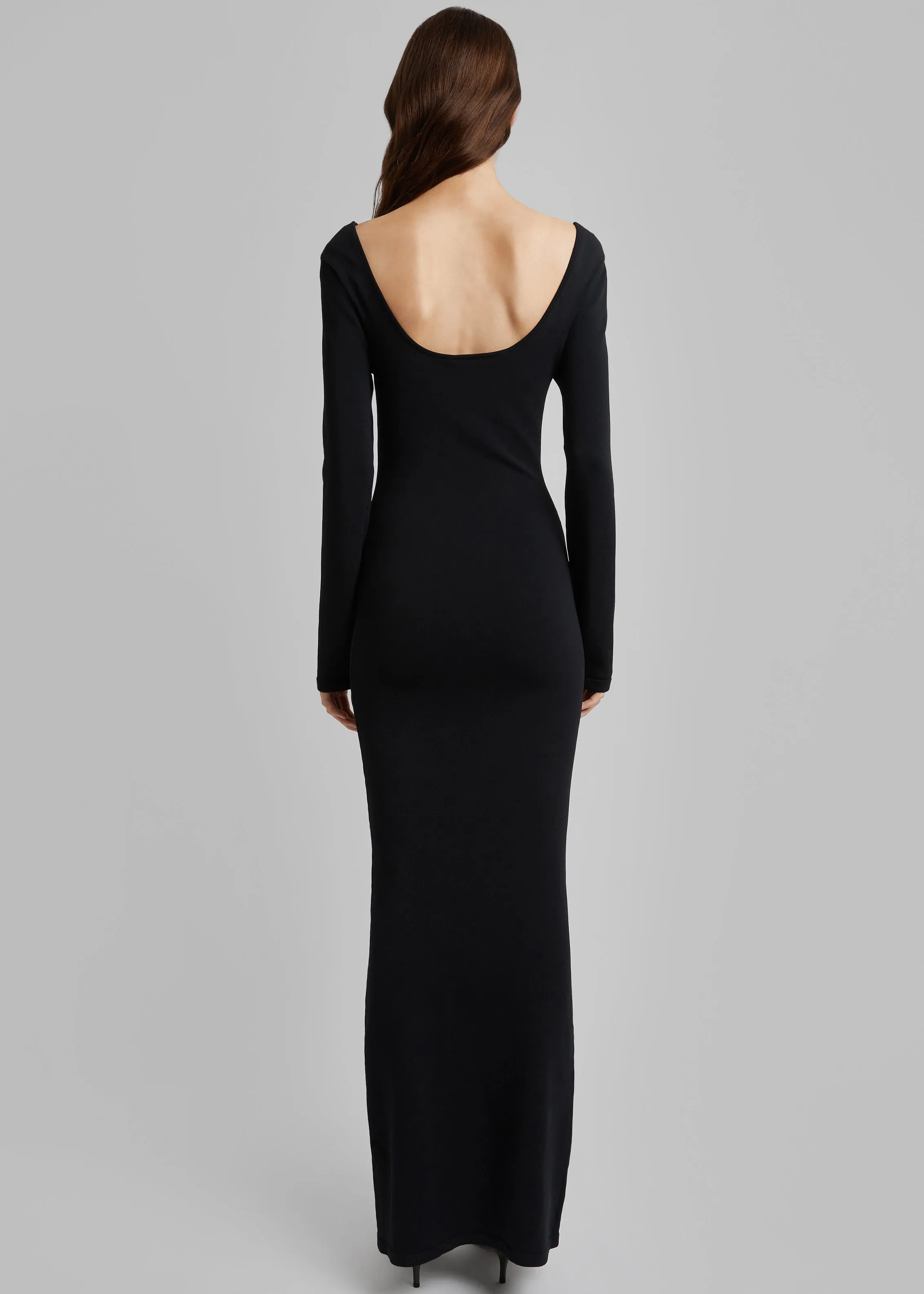 Christopher Esber Salacia Wire Long Sleeve Dress - Black sold by Frankie Shop product image thumbnail 5