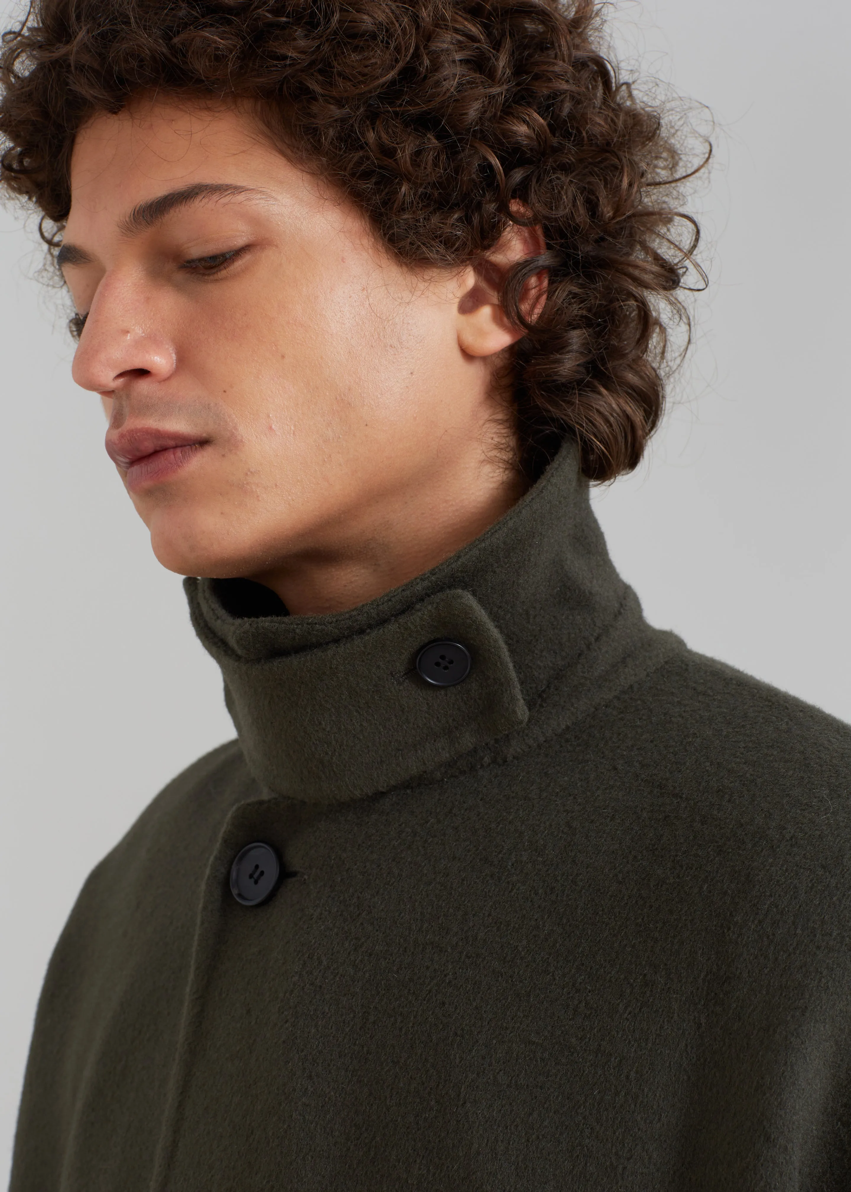 Croft Oversized Coat - Olive sold by Frankie Shop product image thumbnail 4