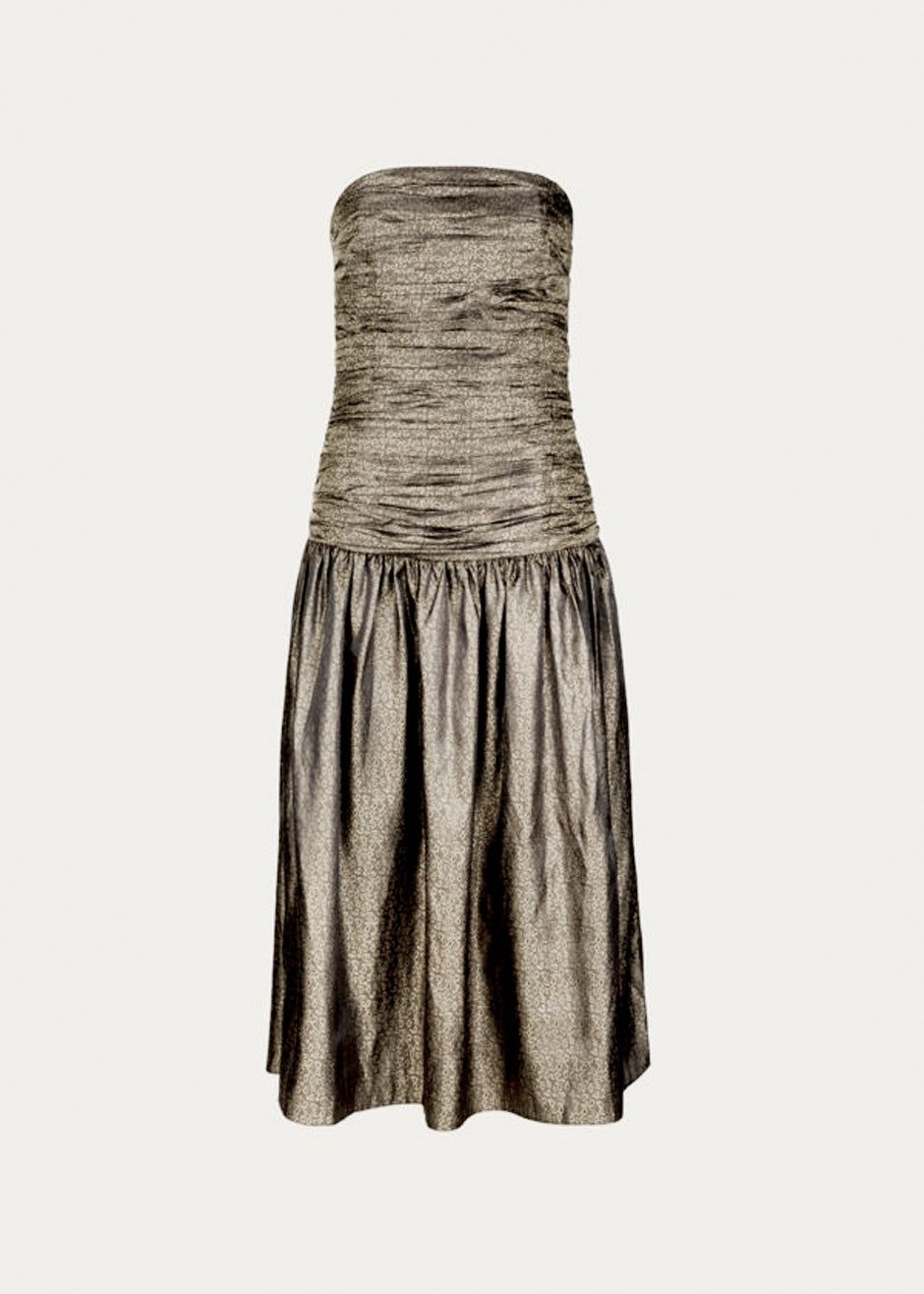 The Garment Lille Long Dress - Paisley Jacquard sold by Frankie Shop product image thumbnail 6