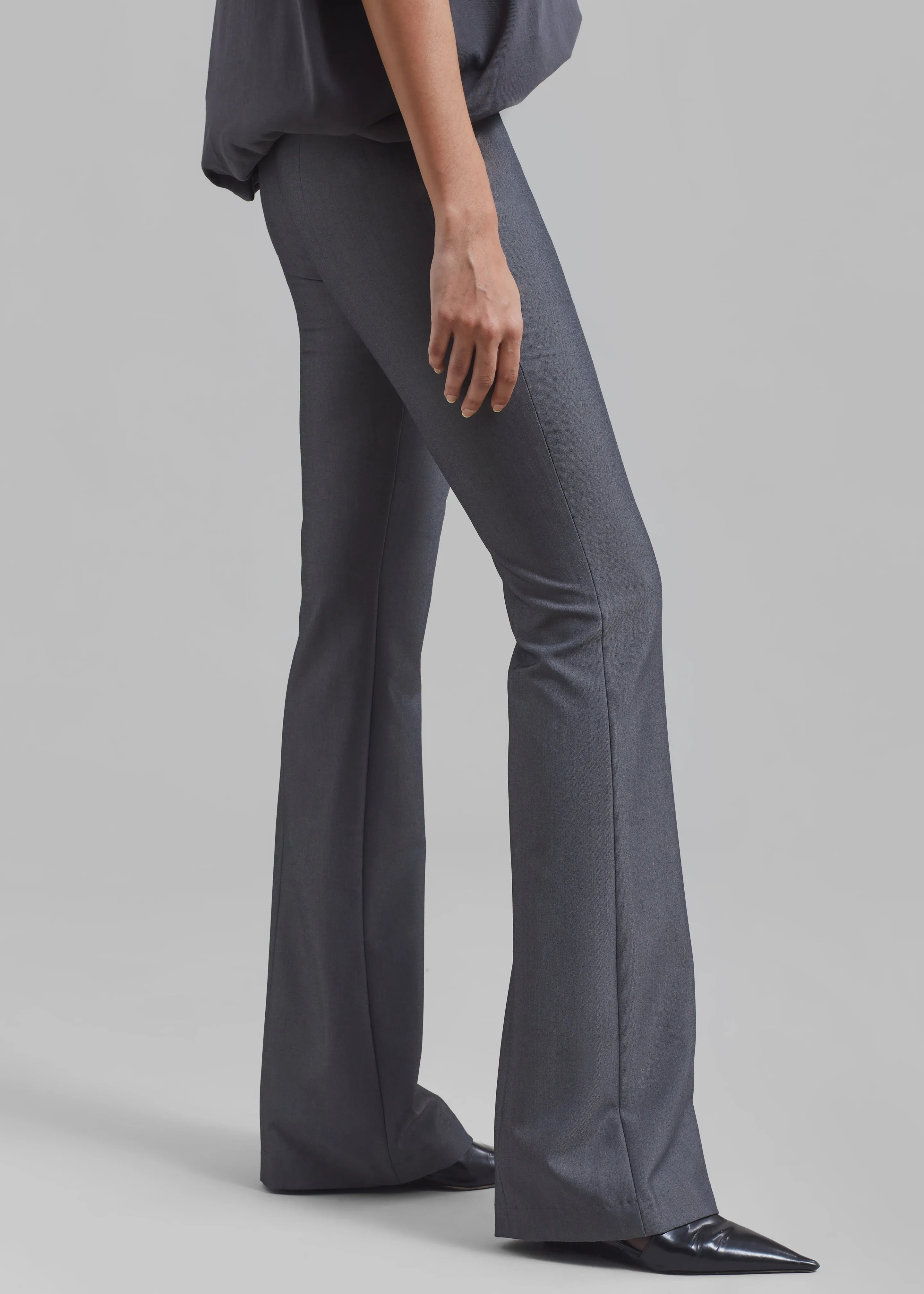 Charley Bootcut Pants - Charcoal sold by Frankie Shop product image thumbnail 3