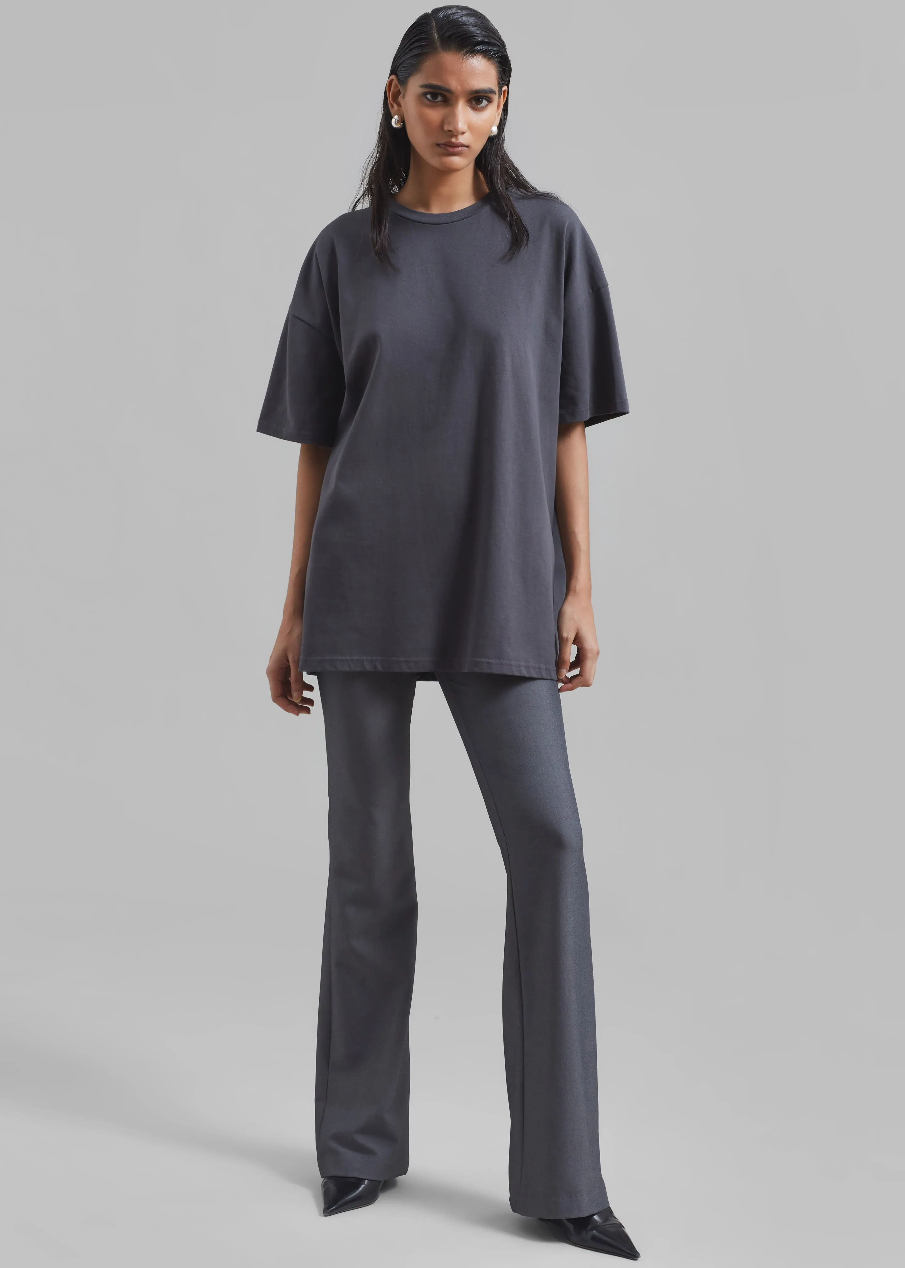 Charley Bootcut Pants - Charcoal sold by Frankie Shop product image thumbnail 5