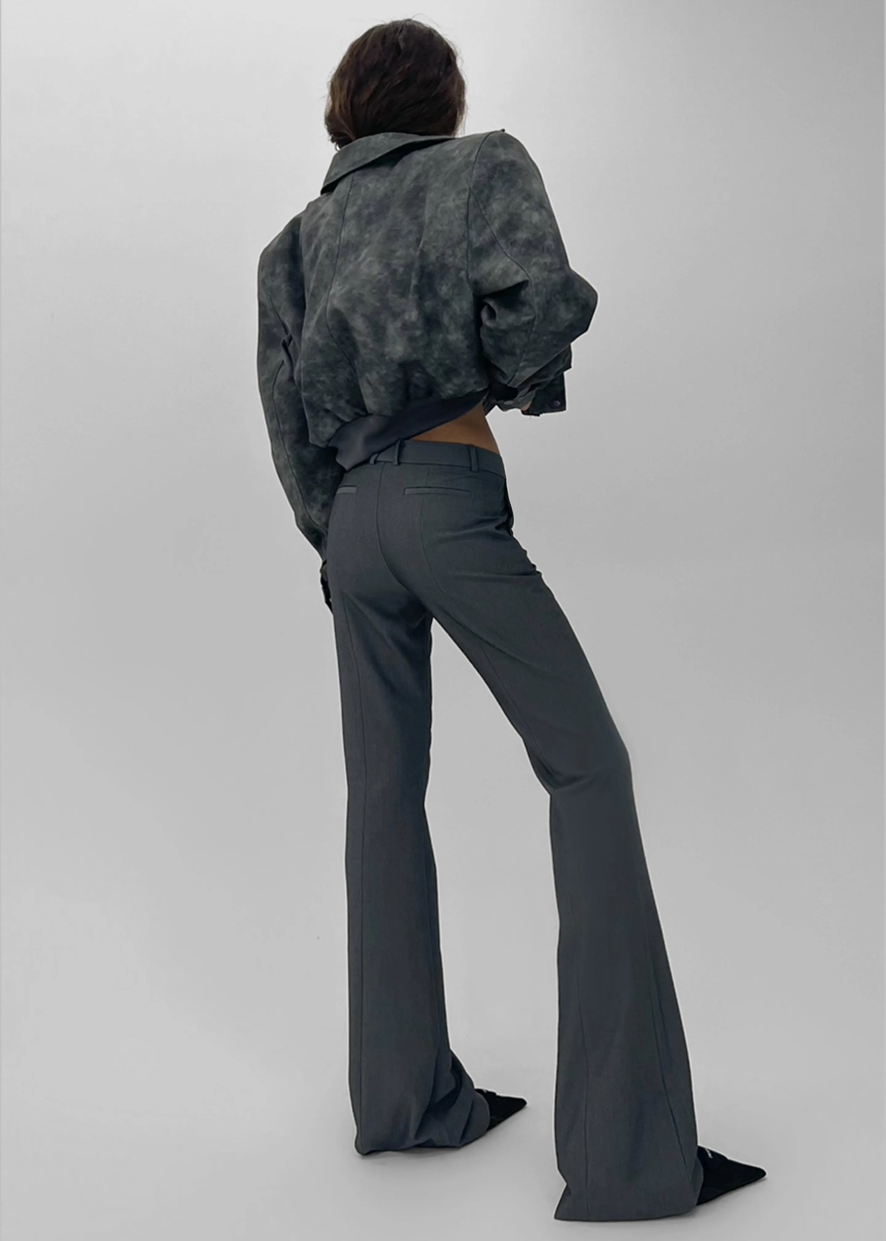 Charley Bootcut Pants - Charcoal sold by Frankie Shop product image thumbnail 2