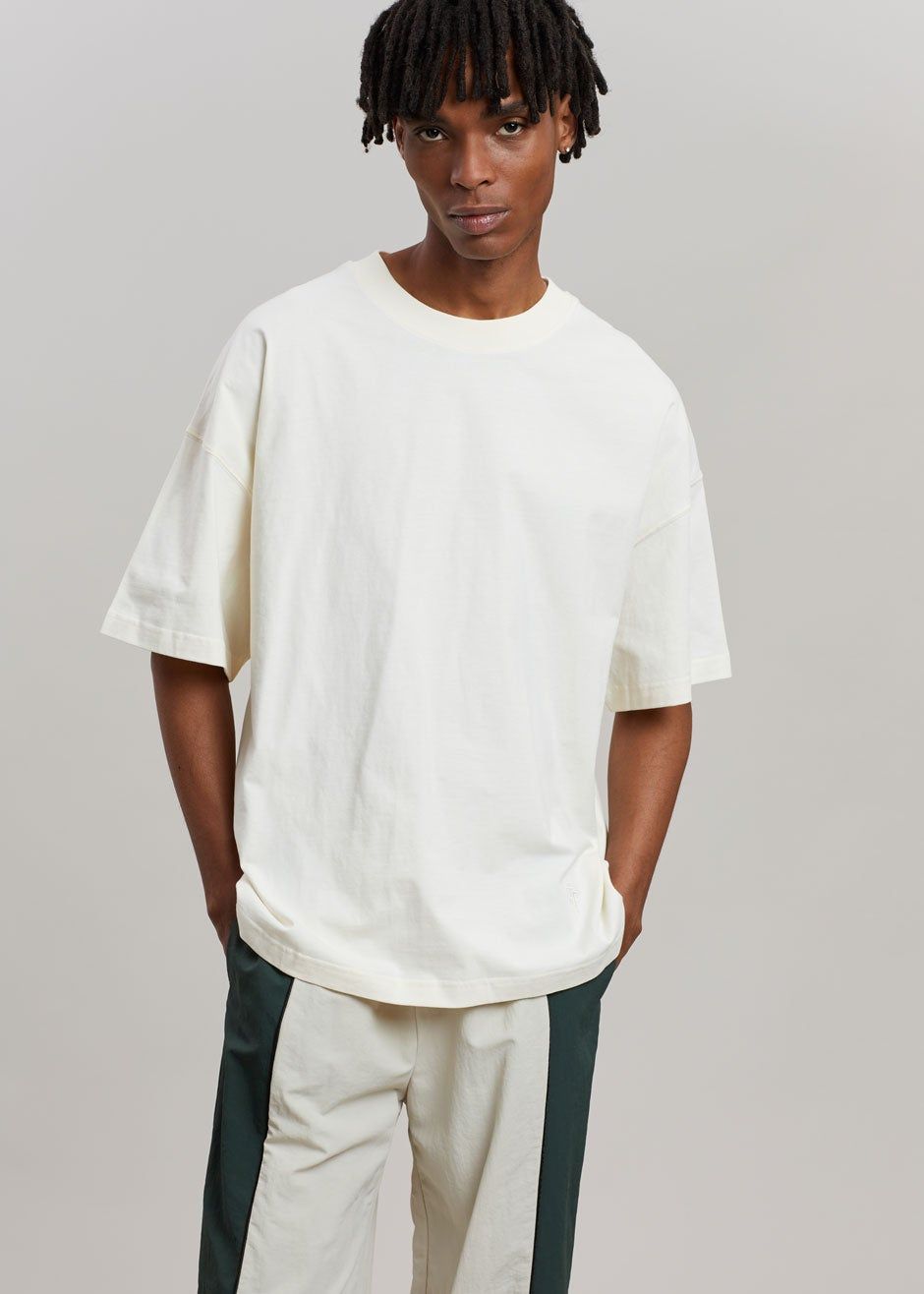 Tony Boxy T-Shirt - Off White sold by Frankie Shop