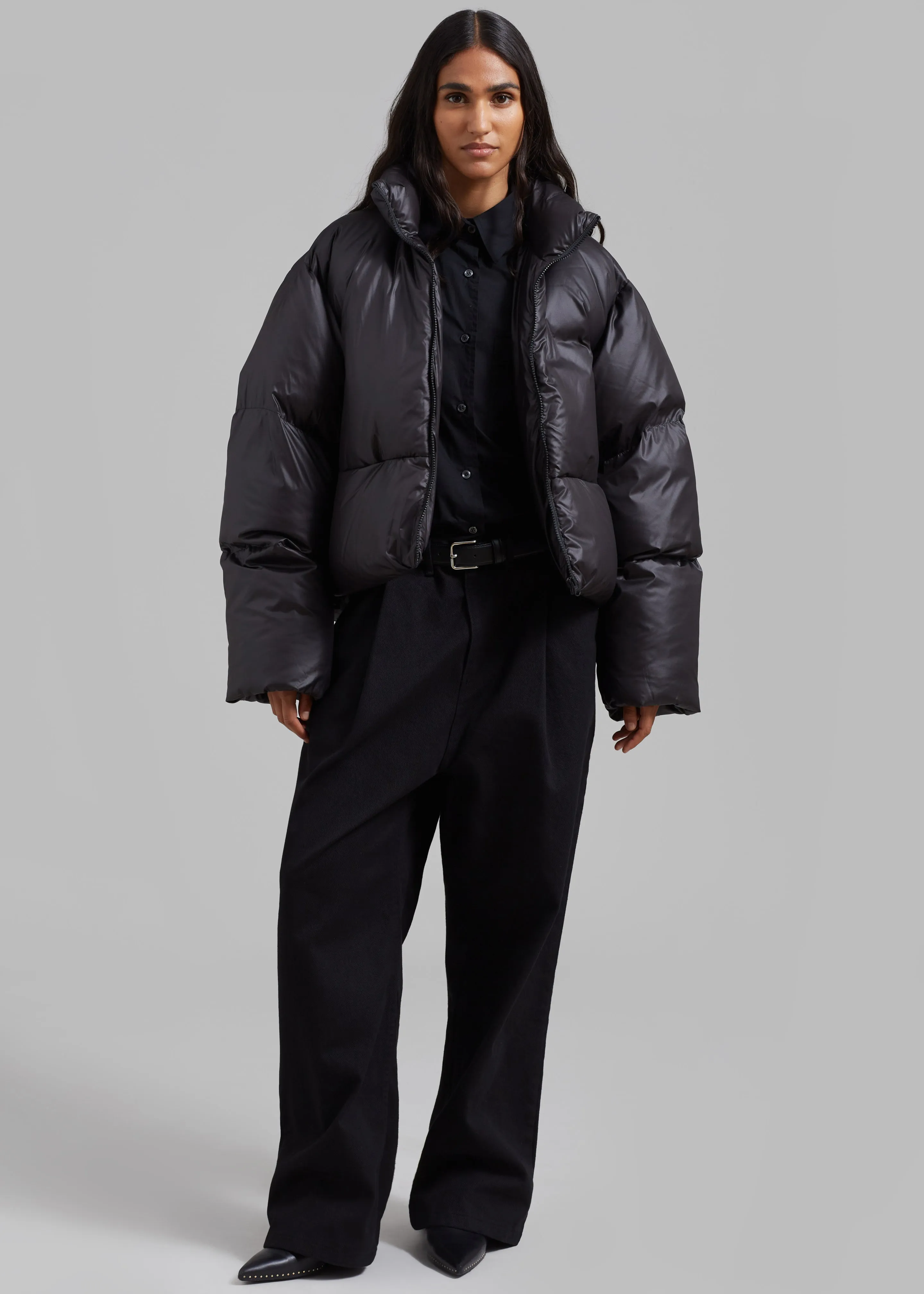 Low Classic Volume Puffer Jacket - Black sold by Frankie Shop product image thumbnail 2