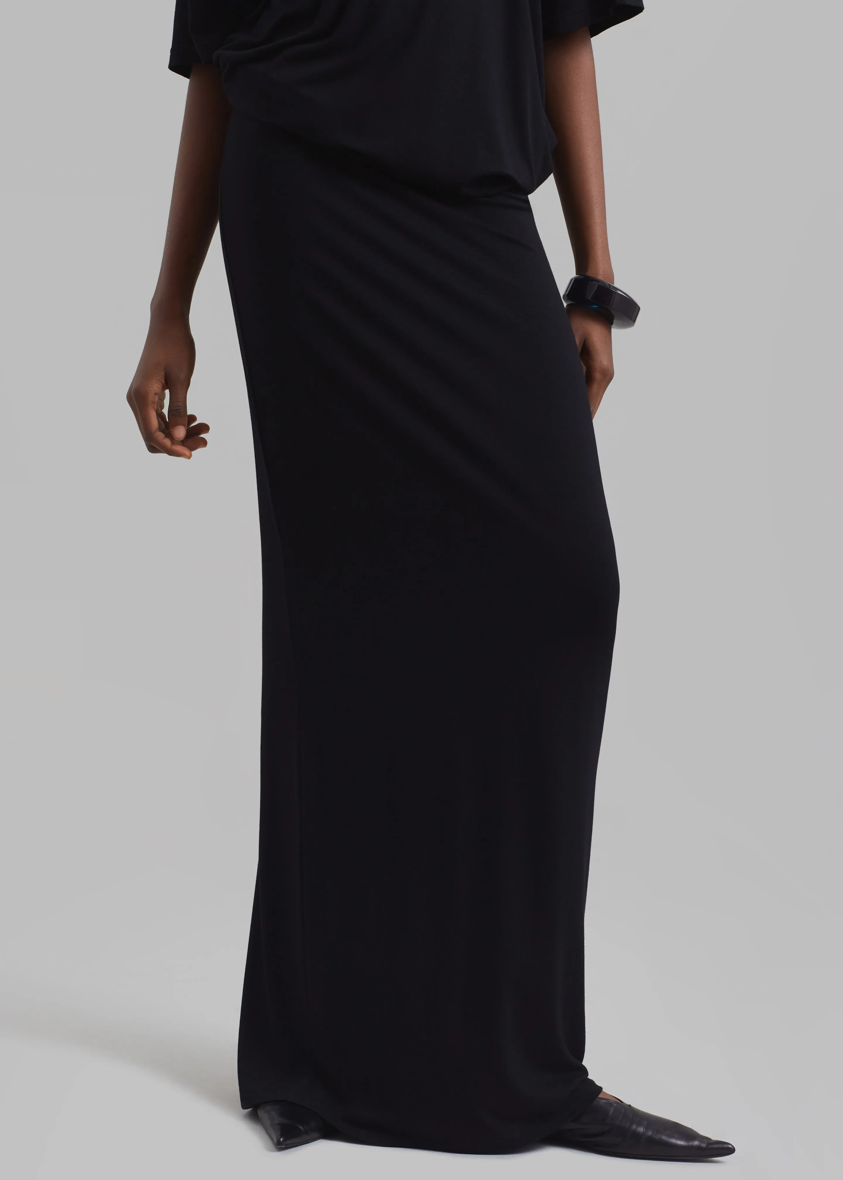Ella Maxi Skirt - Black sold by Frankie Shop product image thumbnail 5