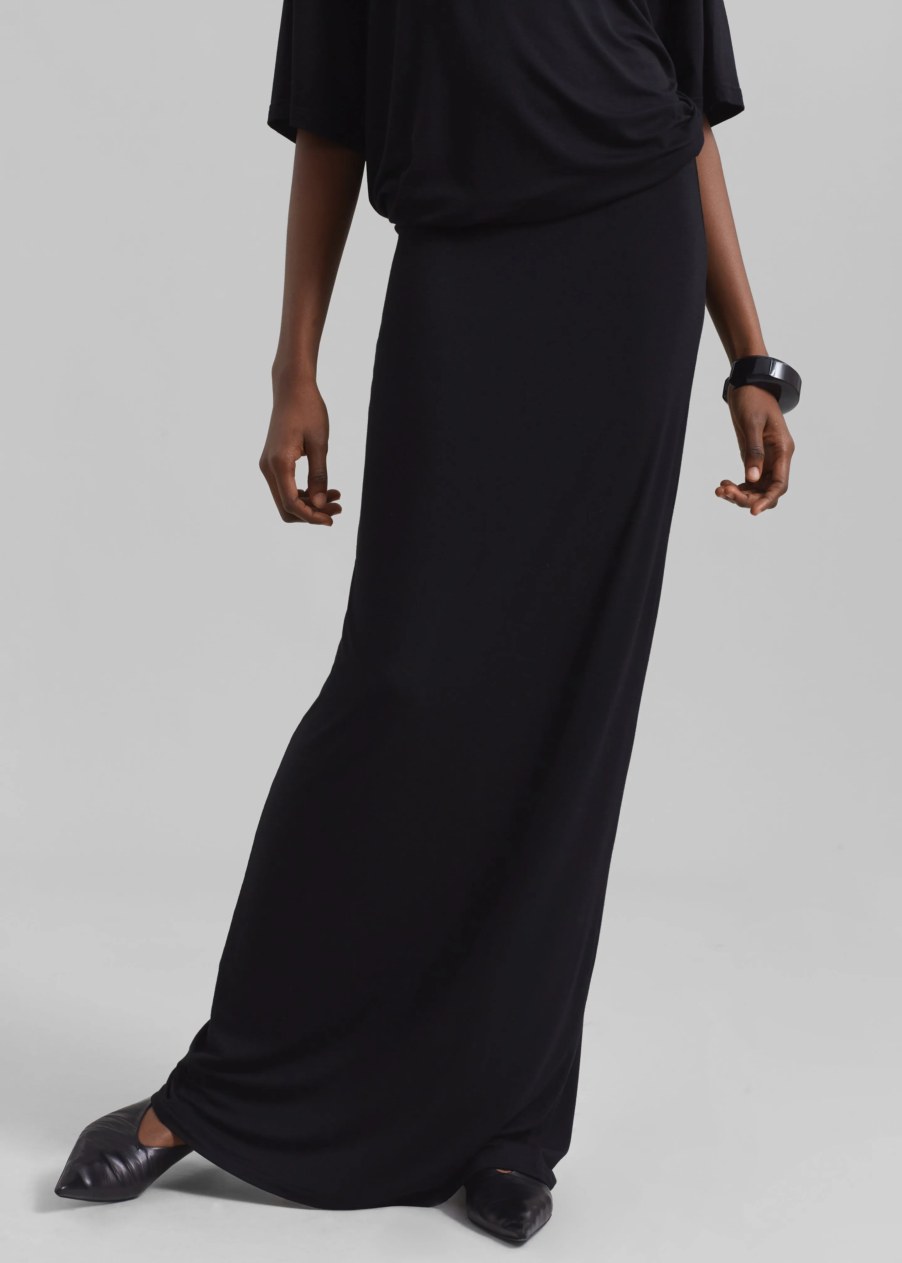 Ella Maxi Skirt - Black sold by Frankie Shop product image thumbnail 2