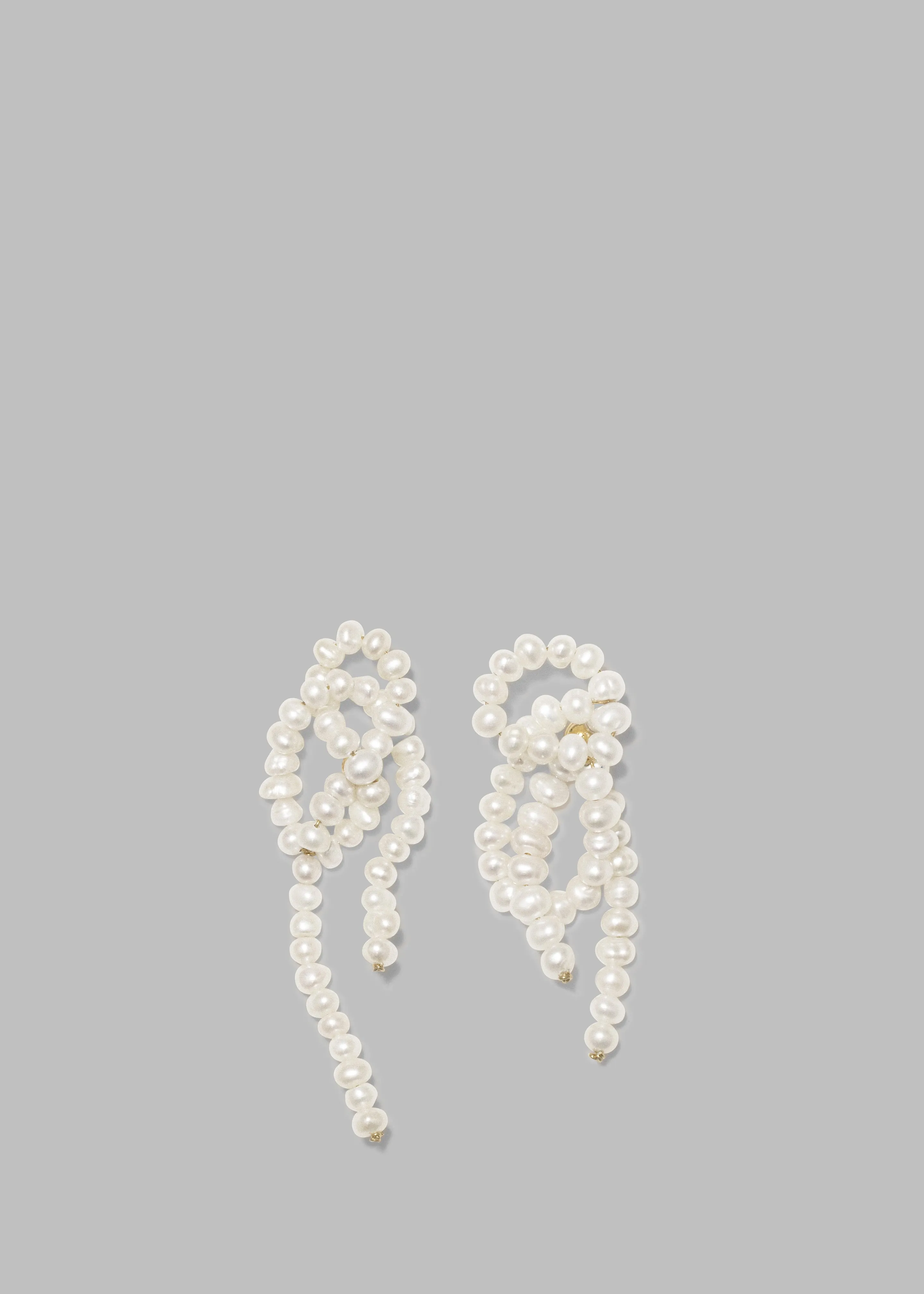 Completedworks The Break Between The Clouds Earrings - Pearl/Gold Vermeil sold by Frankie Shop