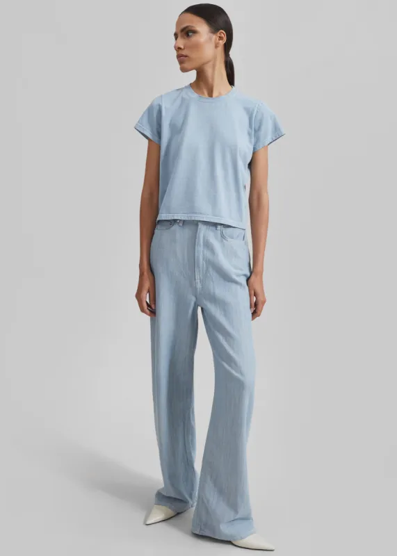 Samsøe Samsøe Shelly Jeans - Breeze Blue made by Frankie Shop